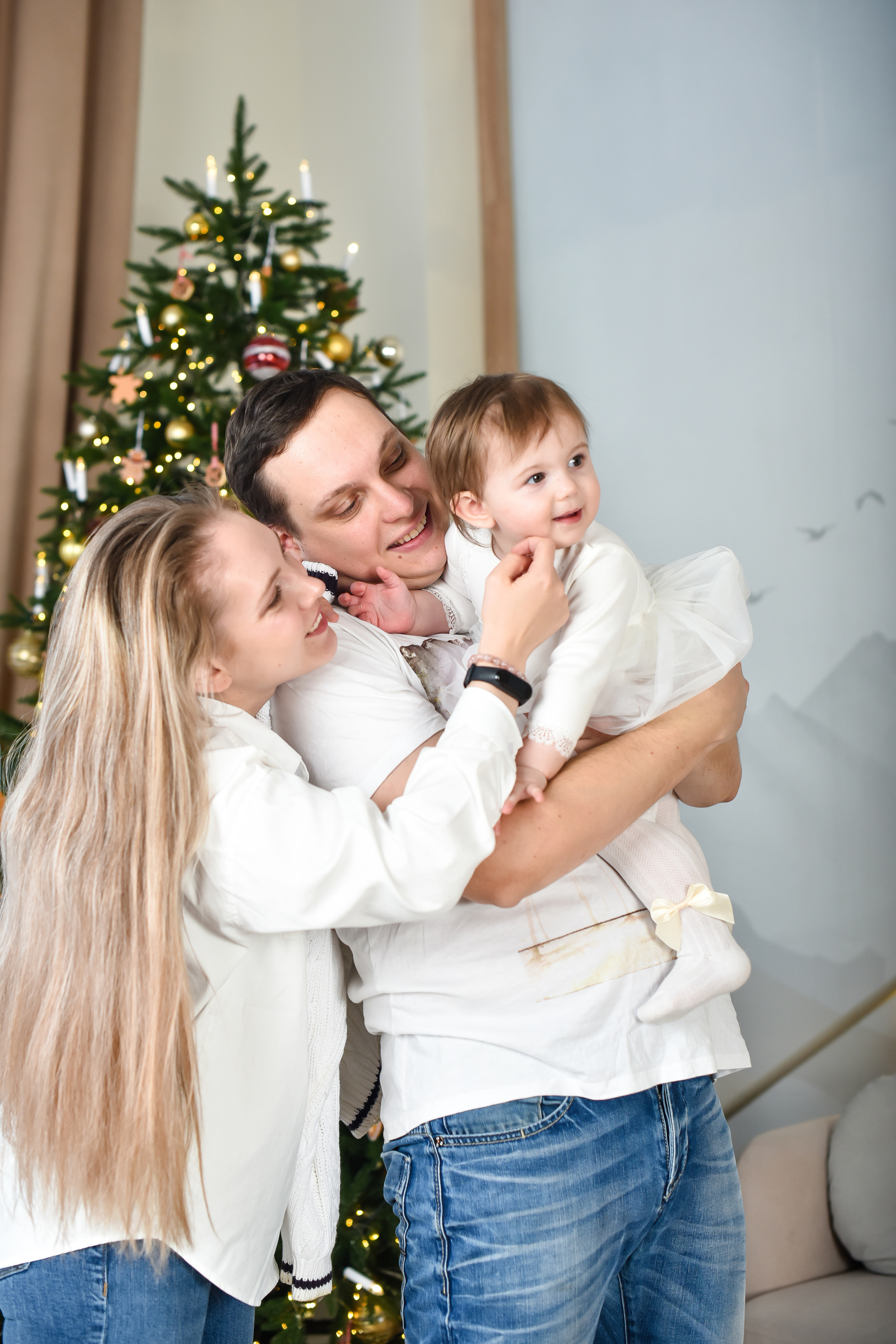 СЕМЕЙНАЯ СЪЕМКА НА 1 ГОД ДОЧКЕ. Фотограф для бизнесконтента, репортажей и семейного альбома в Москве