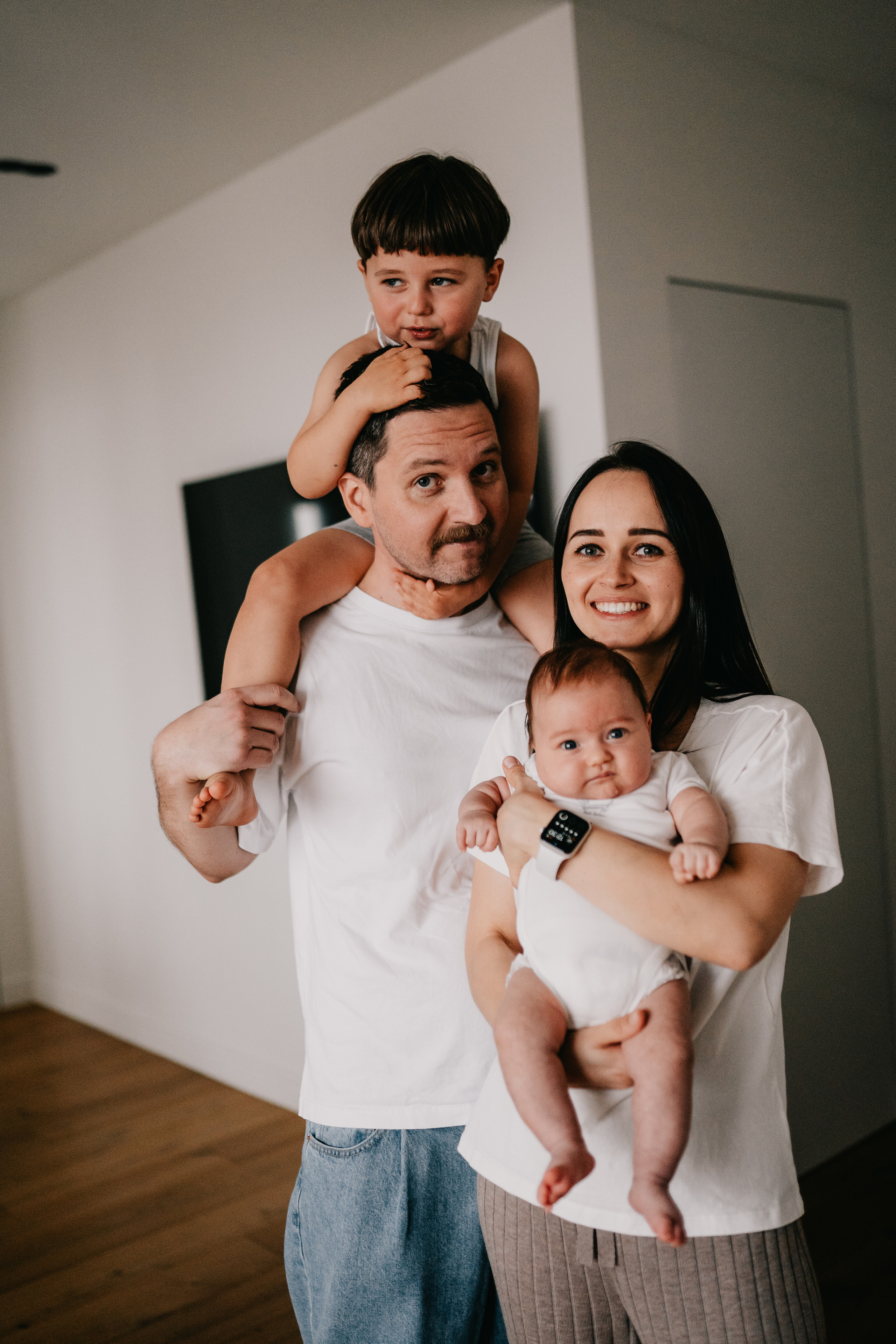 Катя, Дима, Ваня, Петя. Семейный фотограф Москва