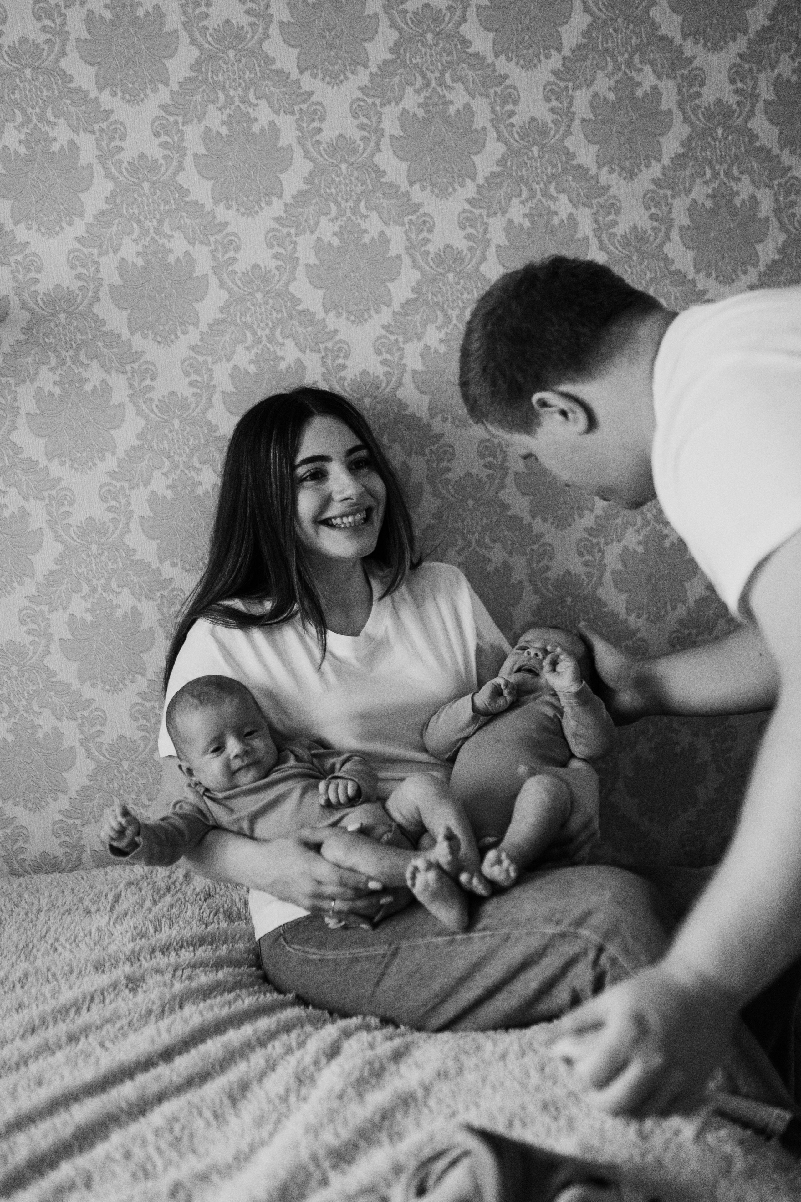 Эвелина, Леша, Афина, Ангелина. Семейный фотограф Москва