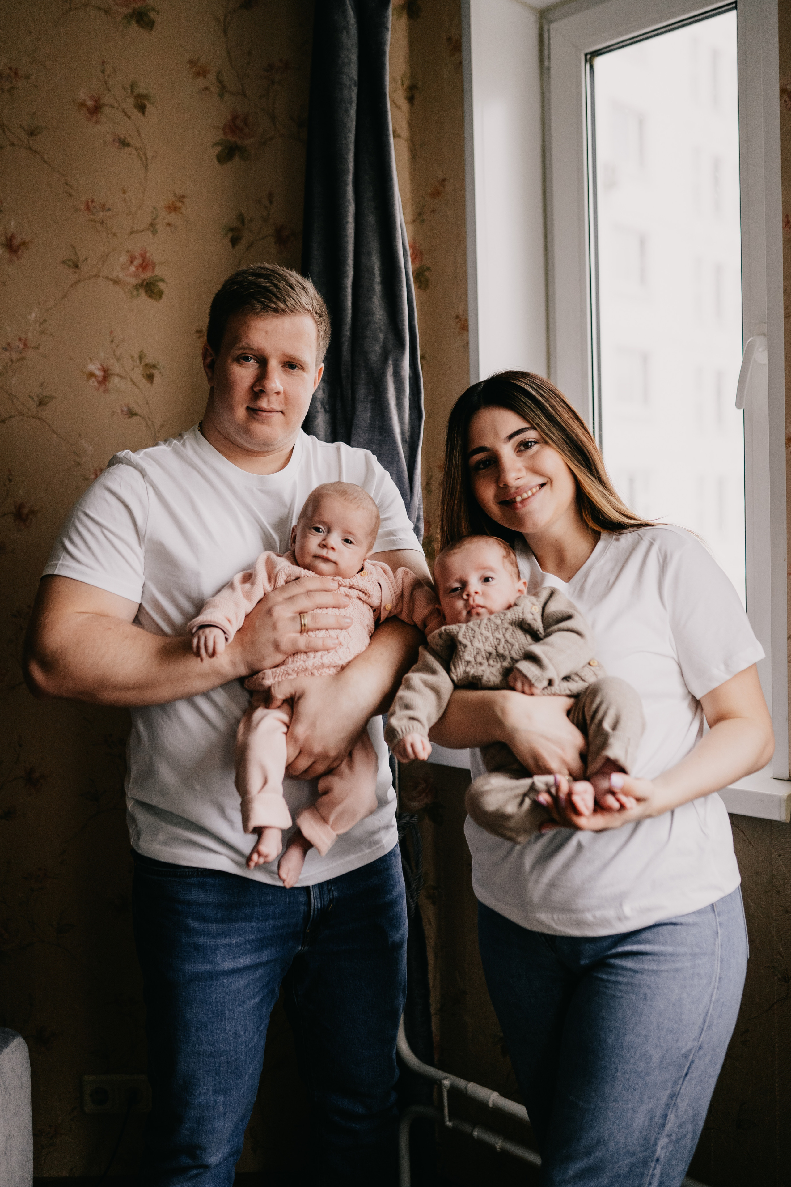 Эвелина, Леша, Афина, Ангелина. Семейный фотограф Москва