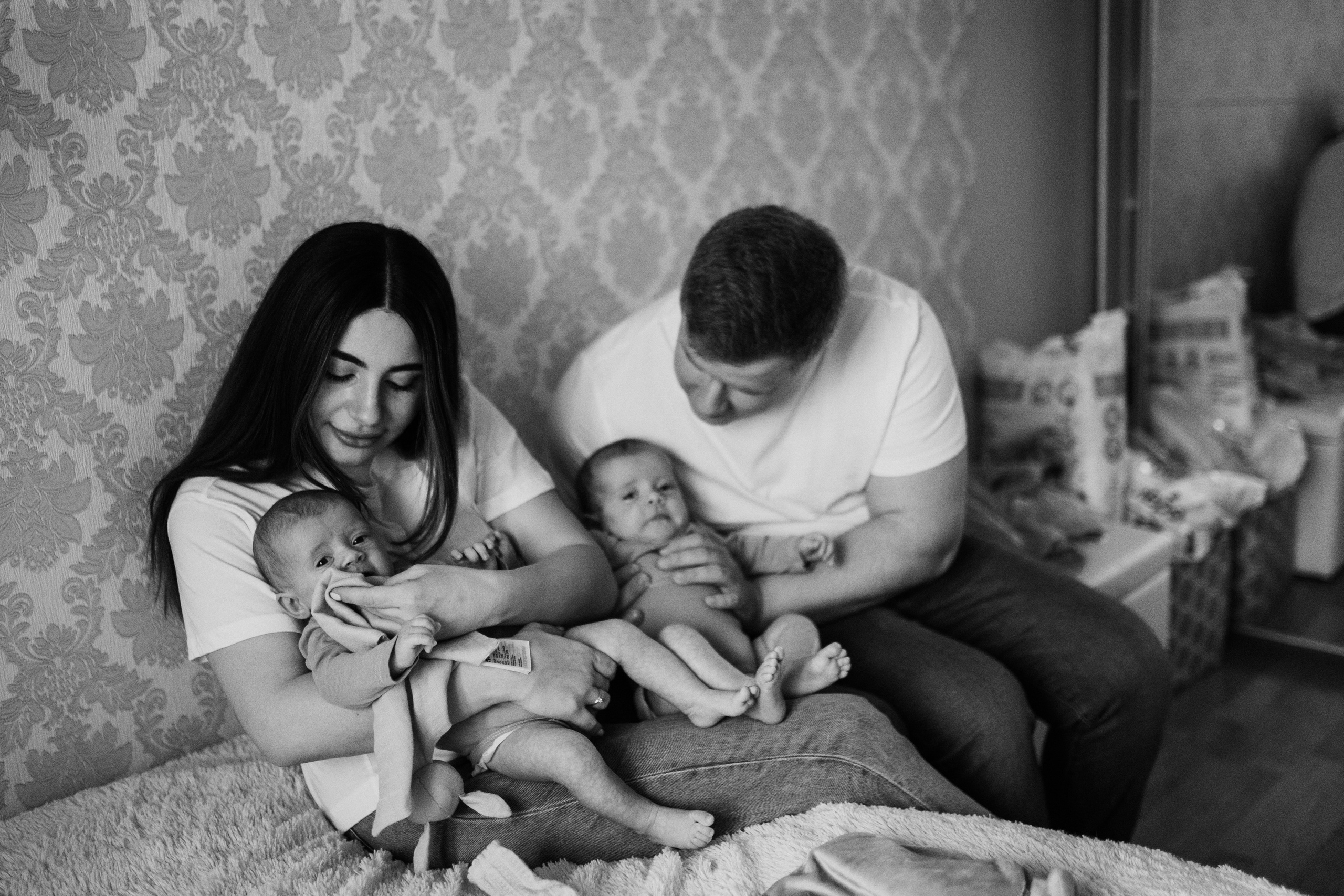 Эвелина, Леша, Афина, Ангелина. Семейный фотограф Москва