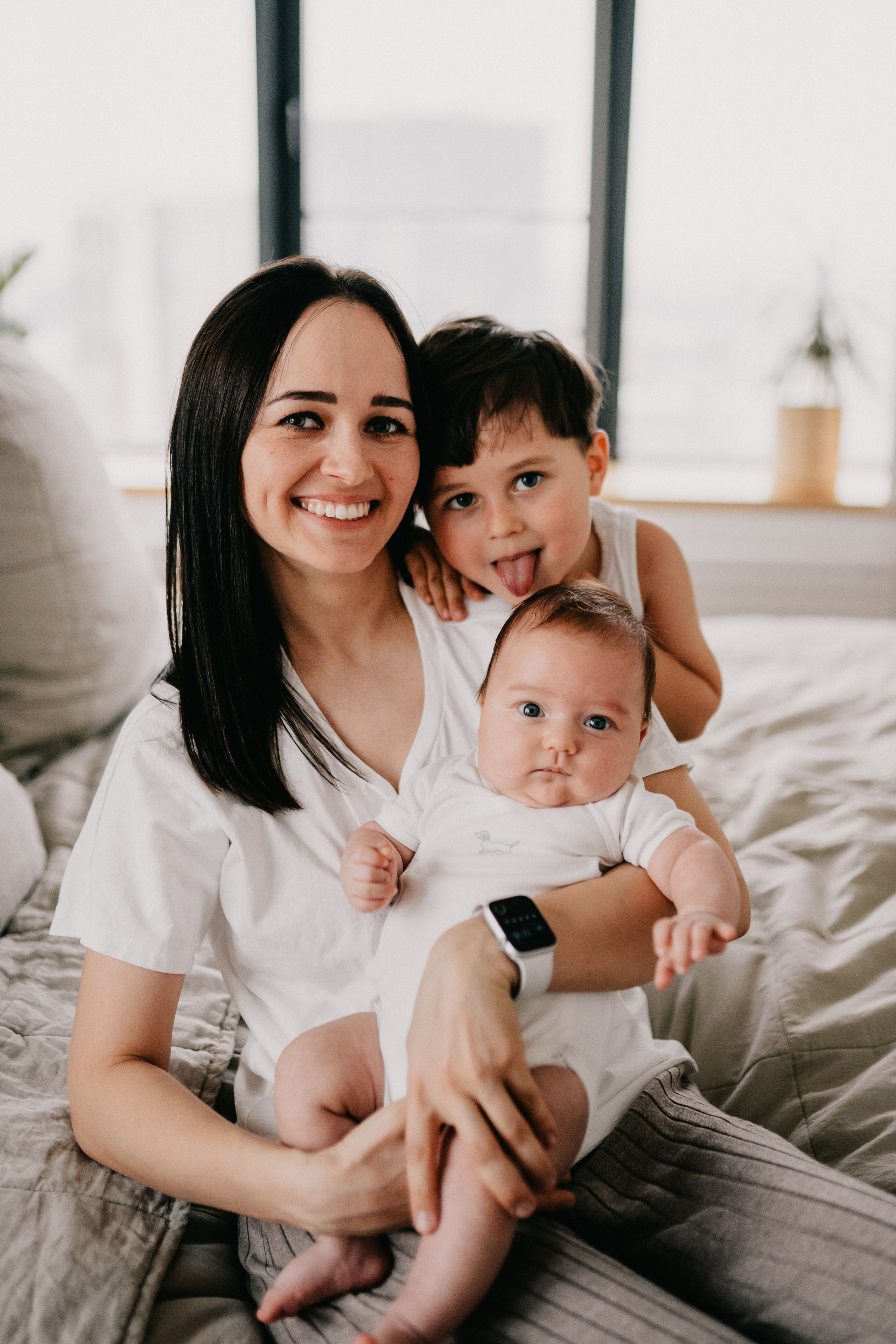 Катя, Дима, Ваня, Петя. Семейный фотограф Москва