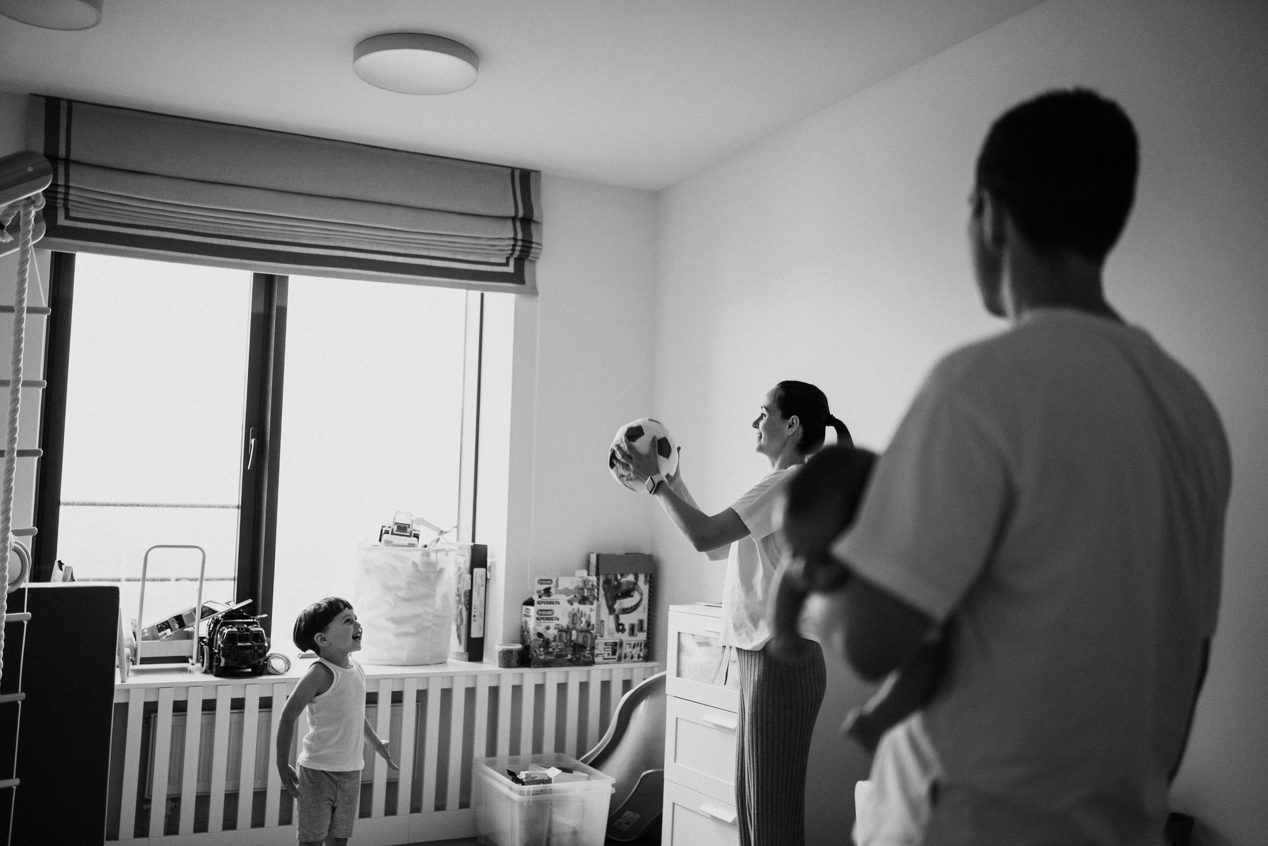 Катя, Дима, Ваня, Петя. Семейный фотограф Москва