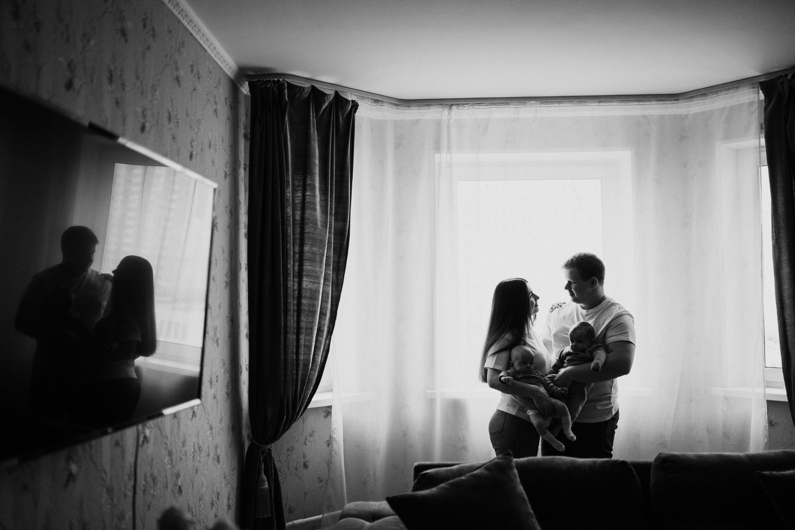 Эвелина, Леша, Афина, Ангелина. Семейный фотограф Москва