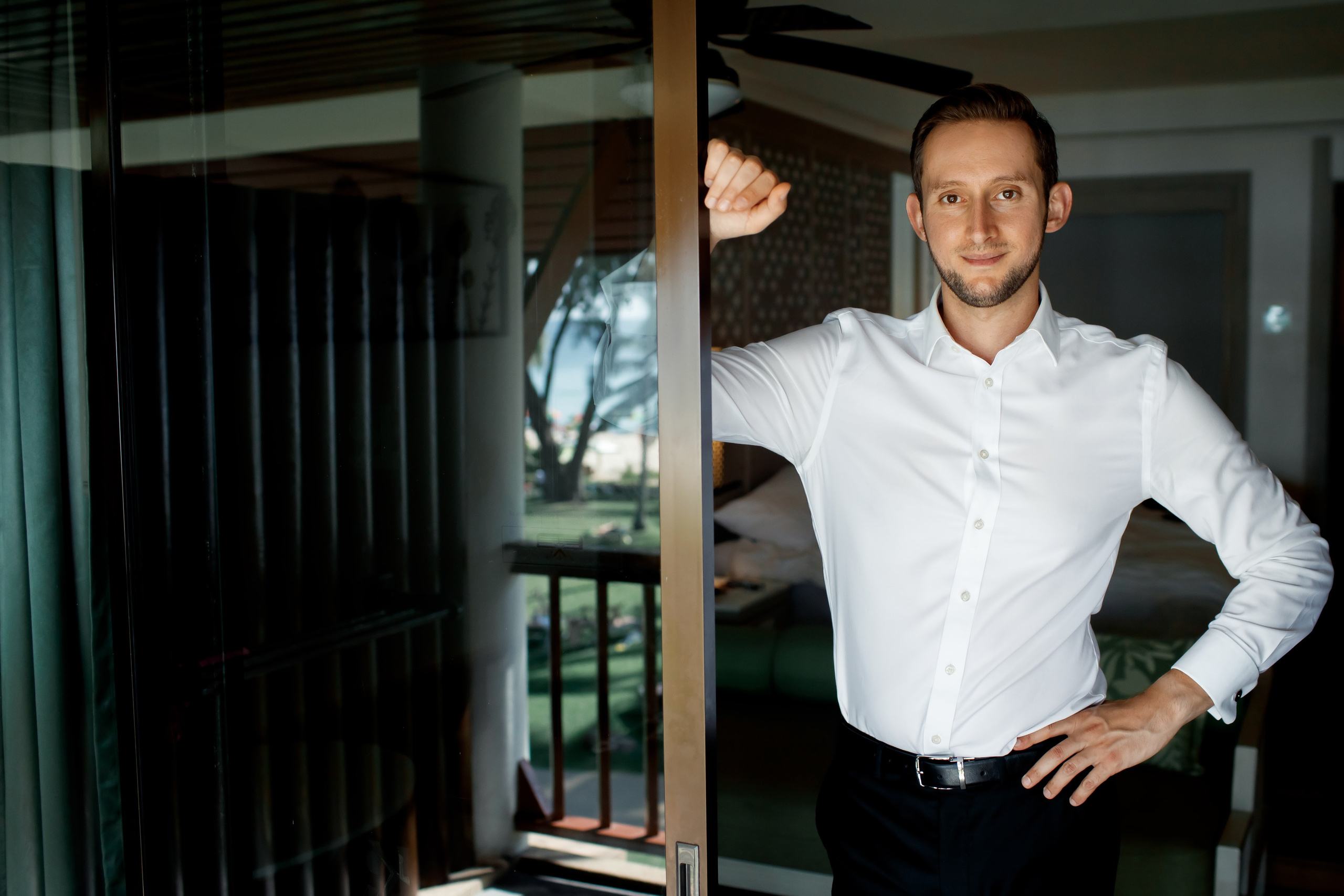 Портрет жениха свадьба Пхукет