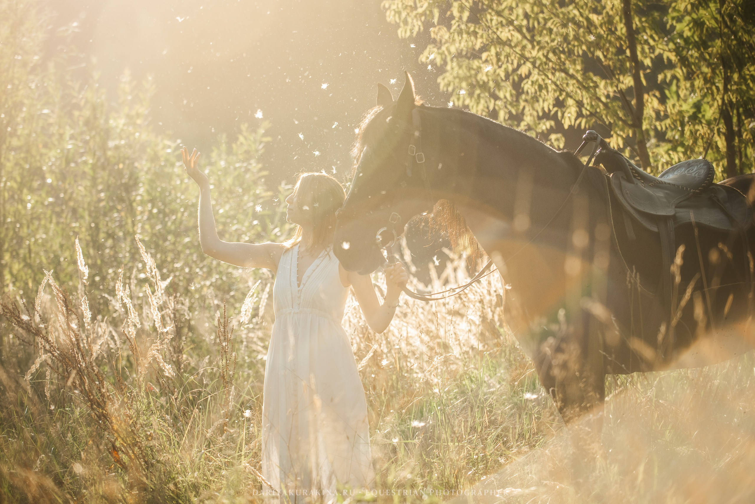 Светлана и Пена. Конный фотограф Куракина Дарья • Фотосессии с лошадьми