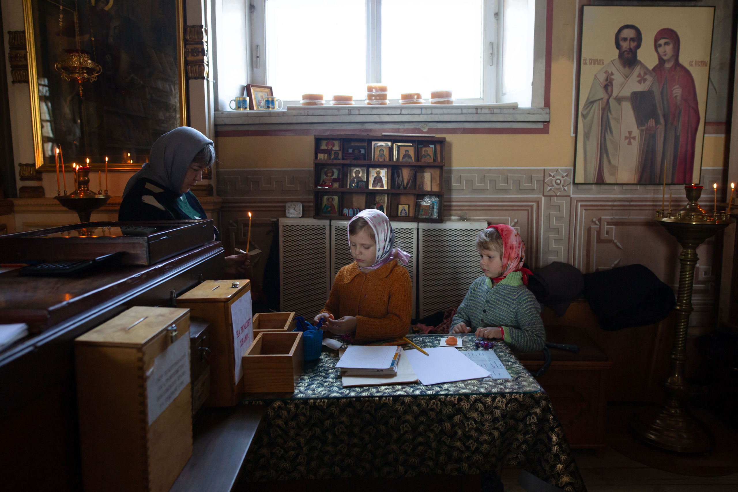 Великий канон свт. Андрея Критского Воскресенский храм с Ашитково. Семейный и детский фотограф Анна Петракова