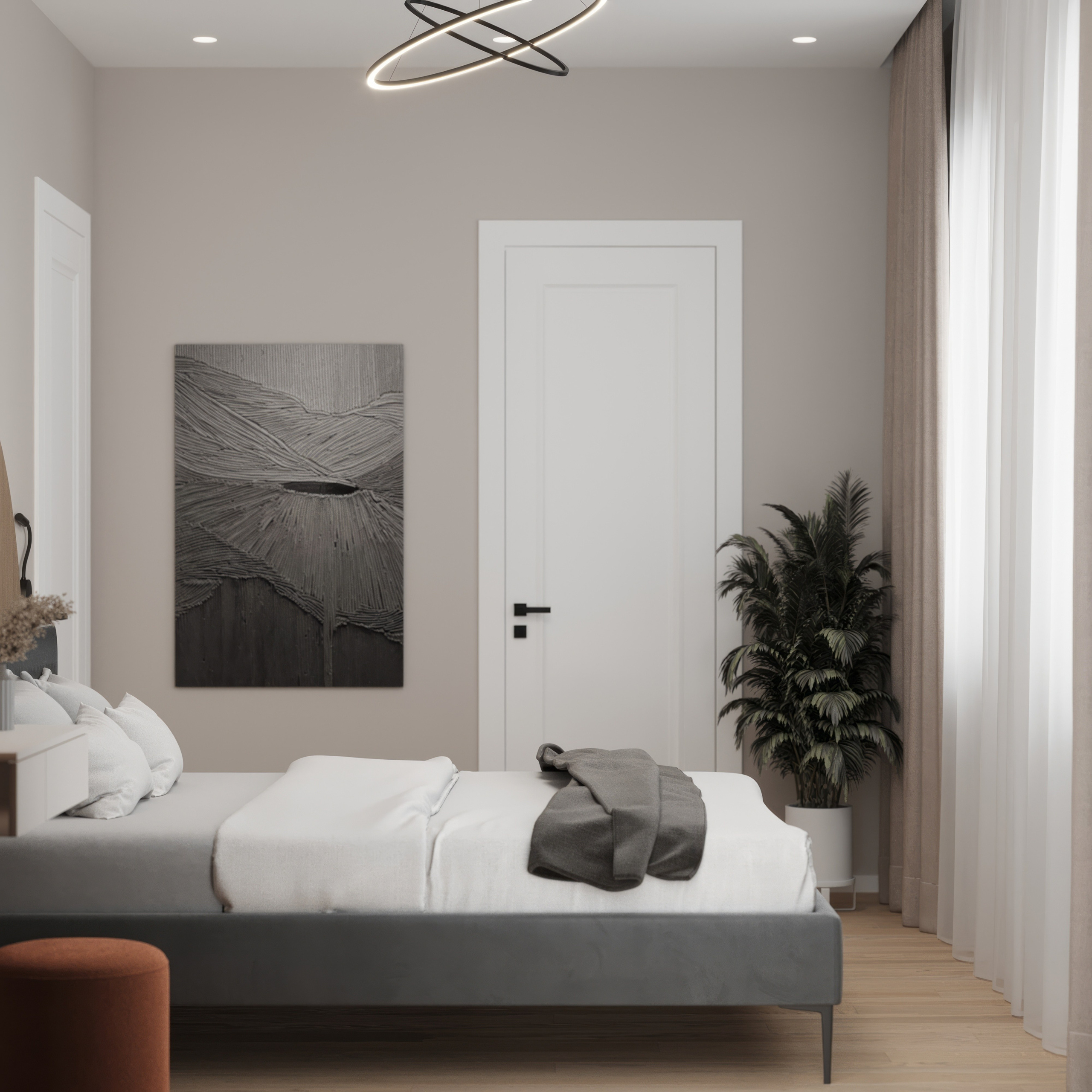 Частный дом в современном стиле. Дизайнер интерьеров Ростов-на-Дону Кристина Карпенко