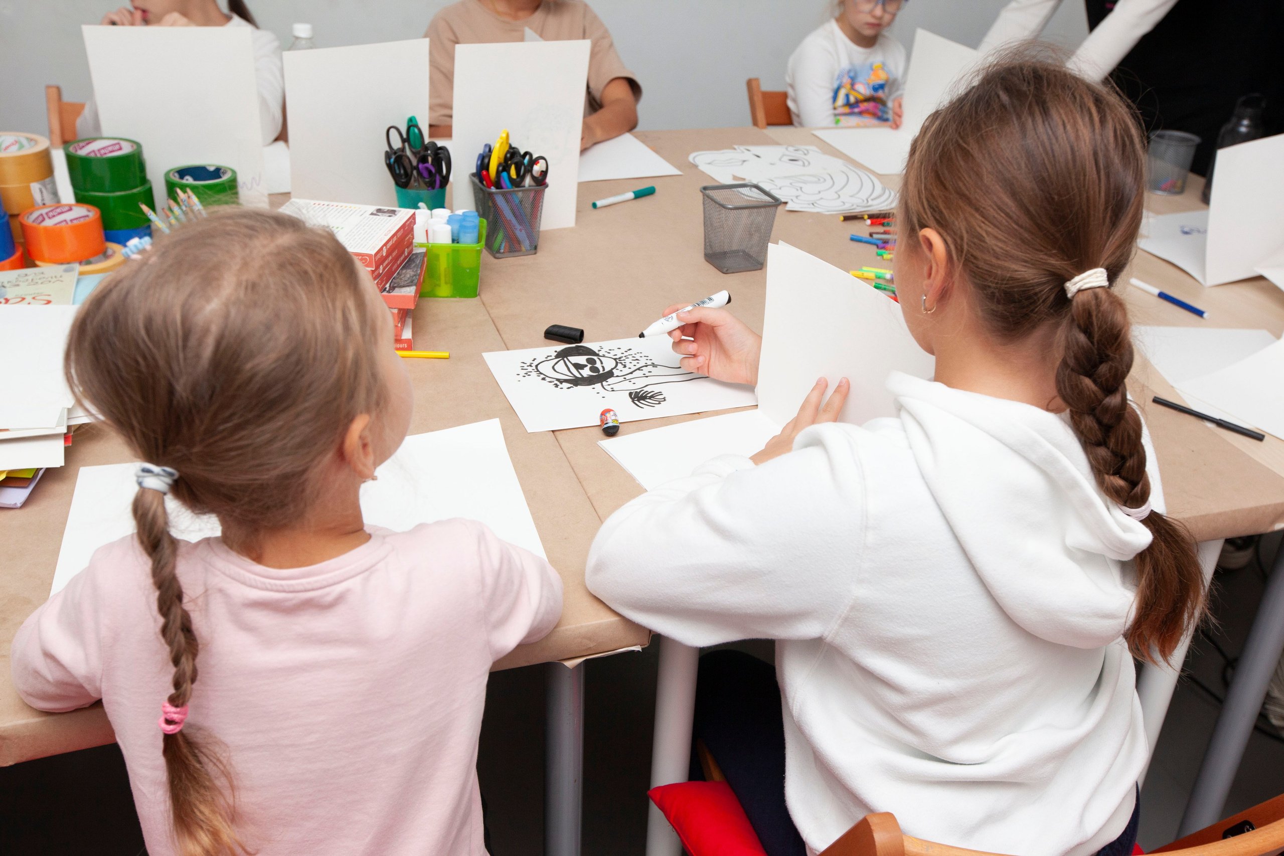 Детский мастер-класс в ММОМА. Stanislav Baryshev — People. Emotions. Atmosphere