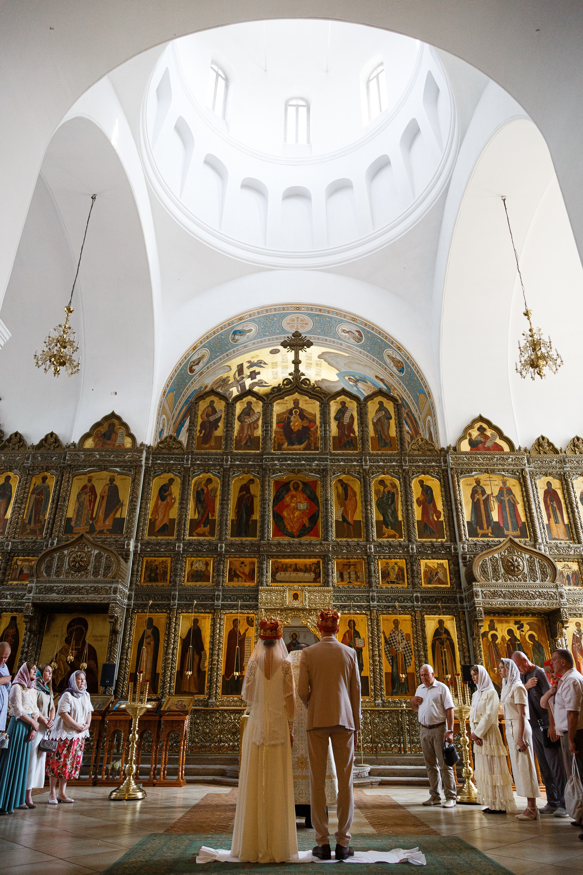 Венчание в храме Живоначальной Троицы на Шаболовке