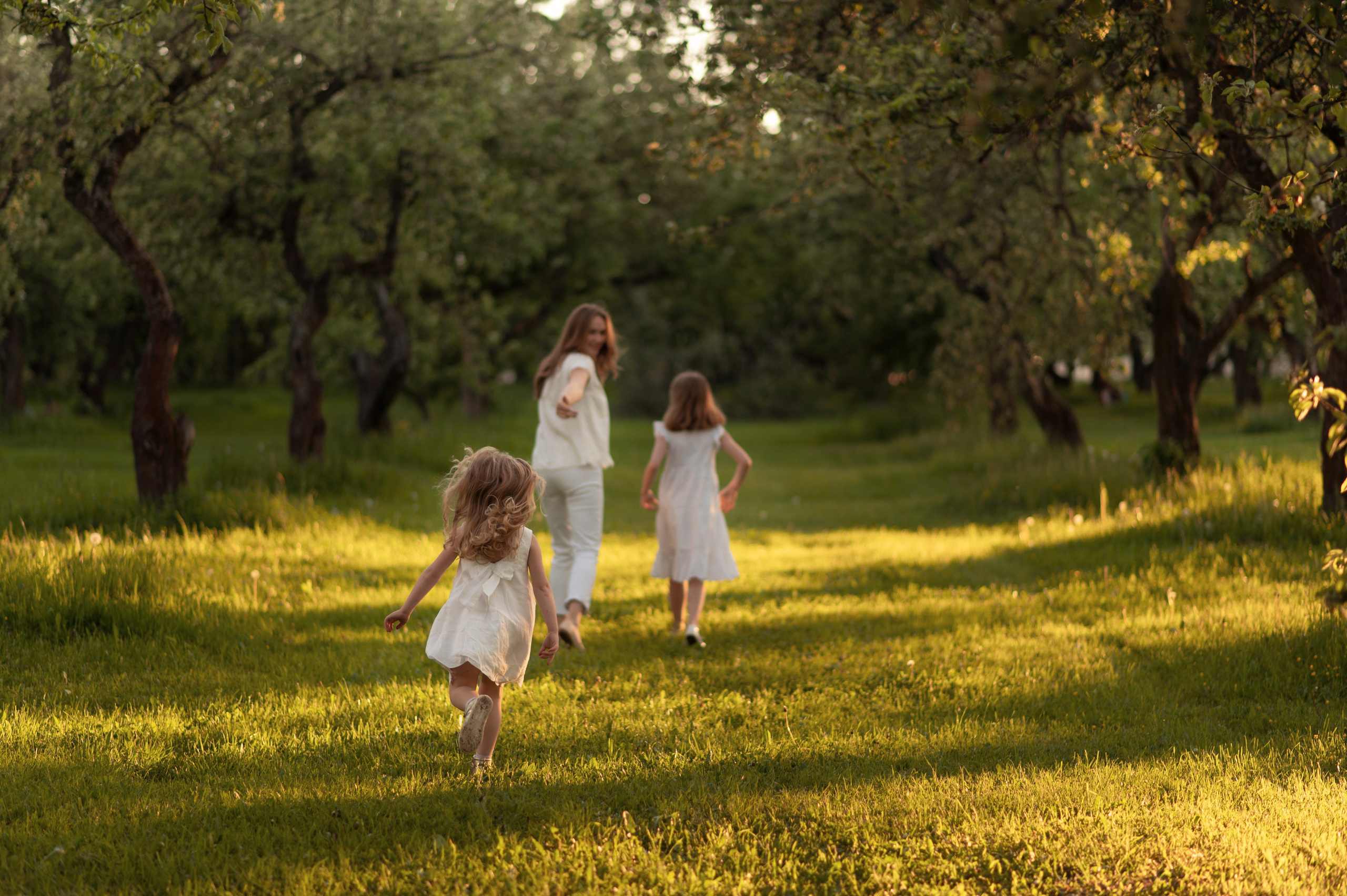 Семейная съемка на природе. Семейный и детский фотограф в Москве Анна Оськина
