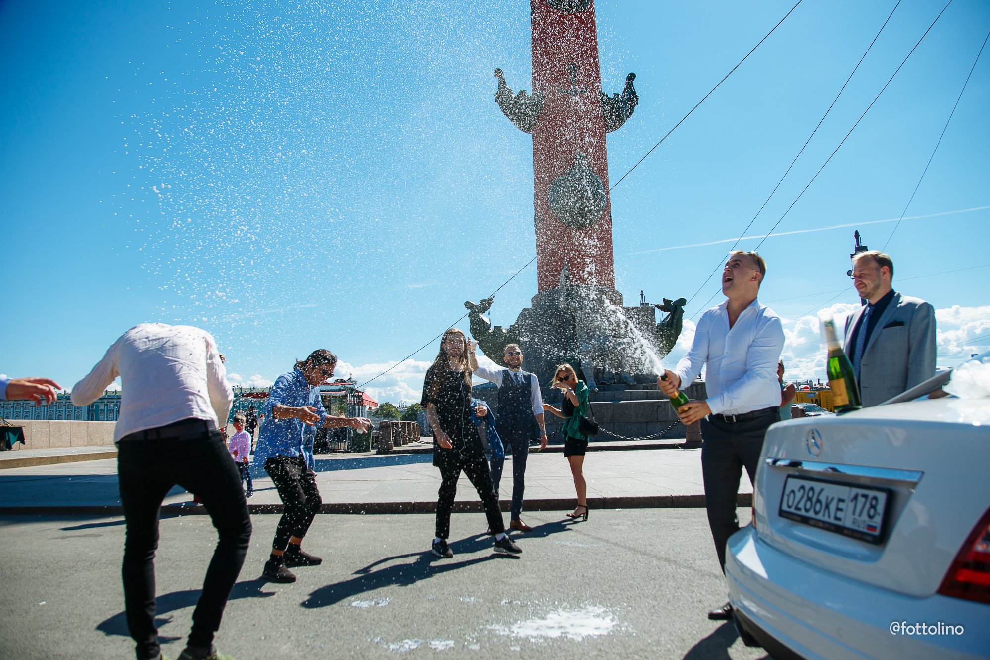 Свадебная фотосессия на природе СПб