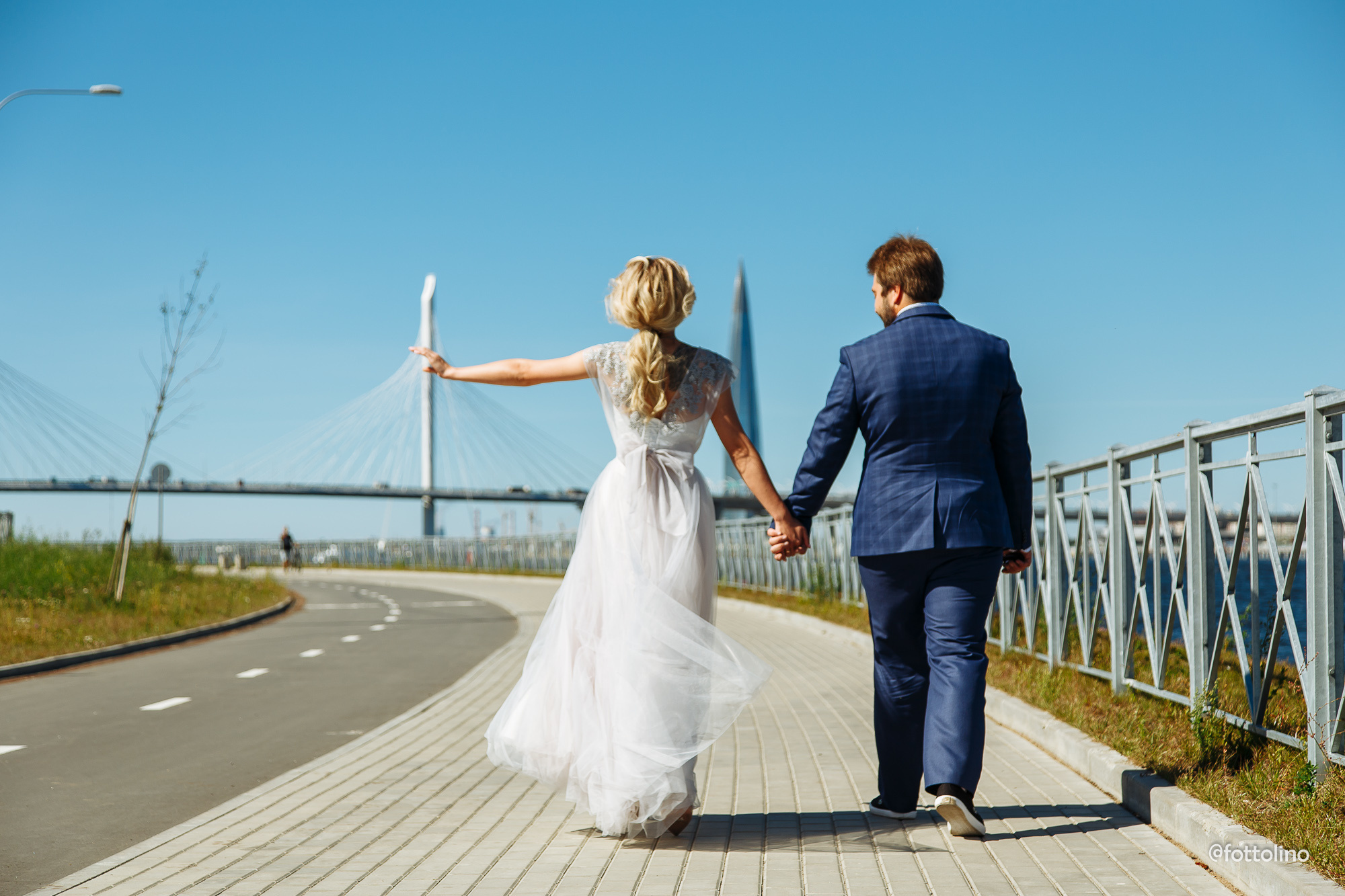 Свадебная фотосессия на природе СПб