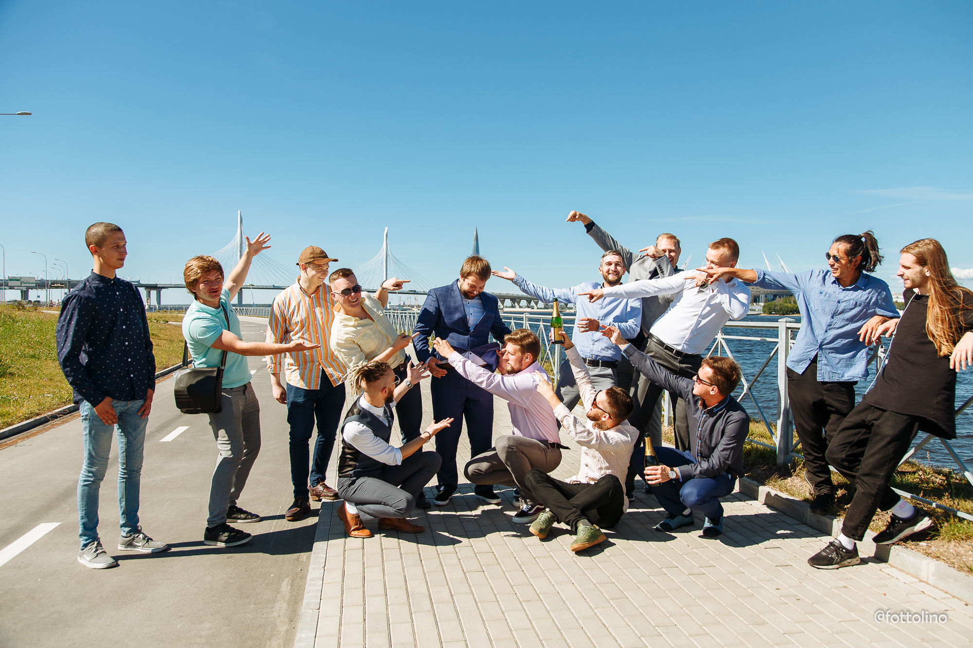 Свадебная фотосессия на природе СПб
