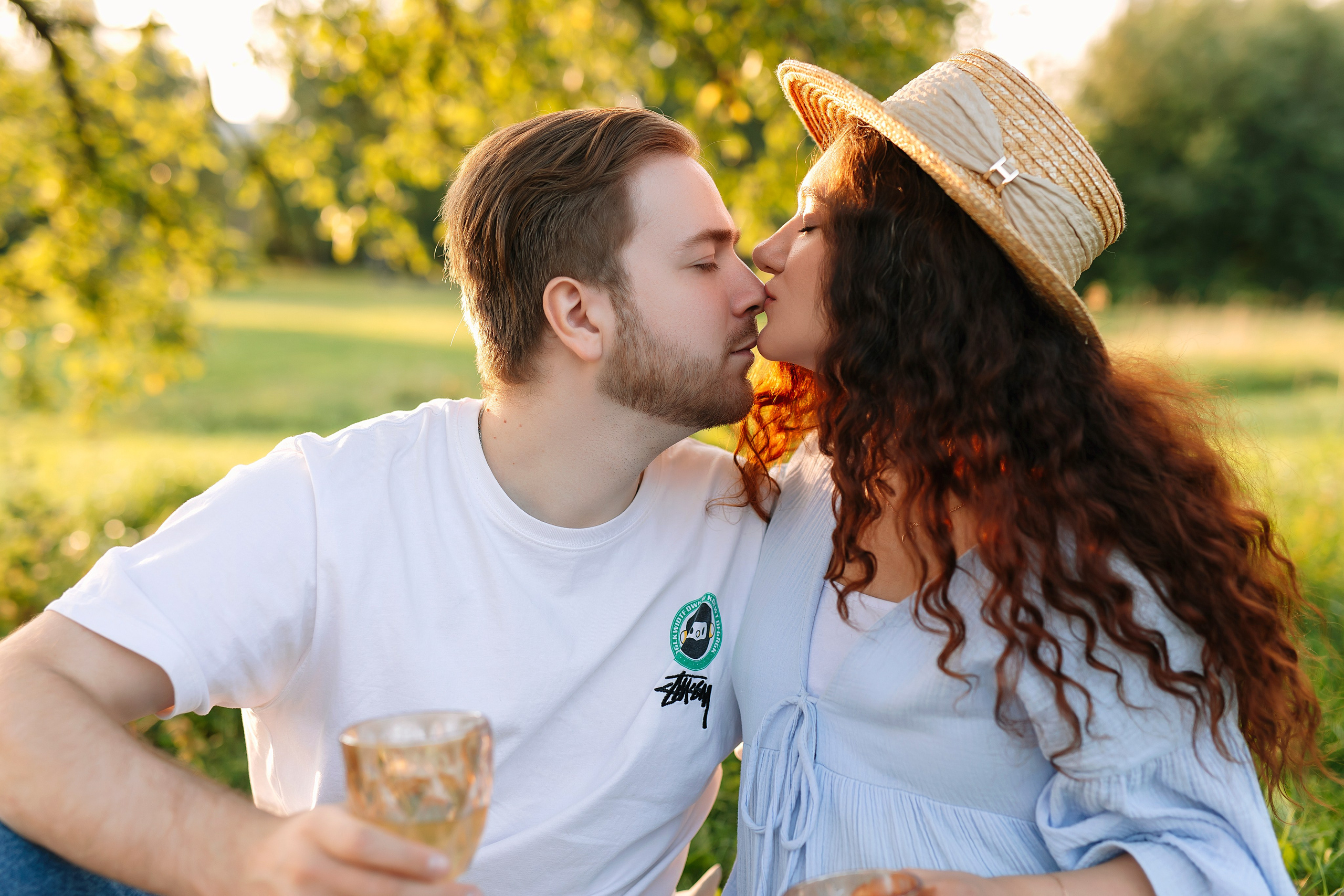Катя и Кирилл. Пикник. Фотограф Москва Мария Захарова