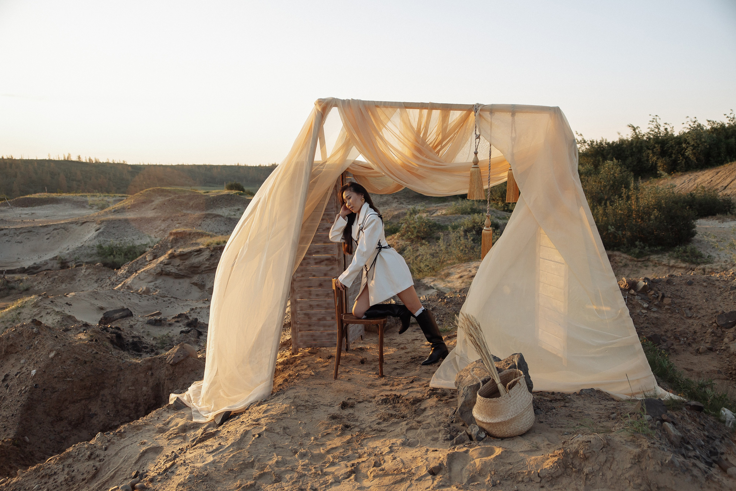 Творческий проект на природе. Фотограф Норильск, Москва