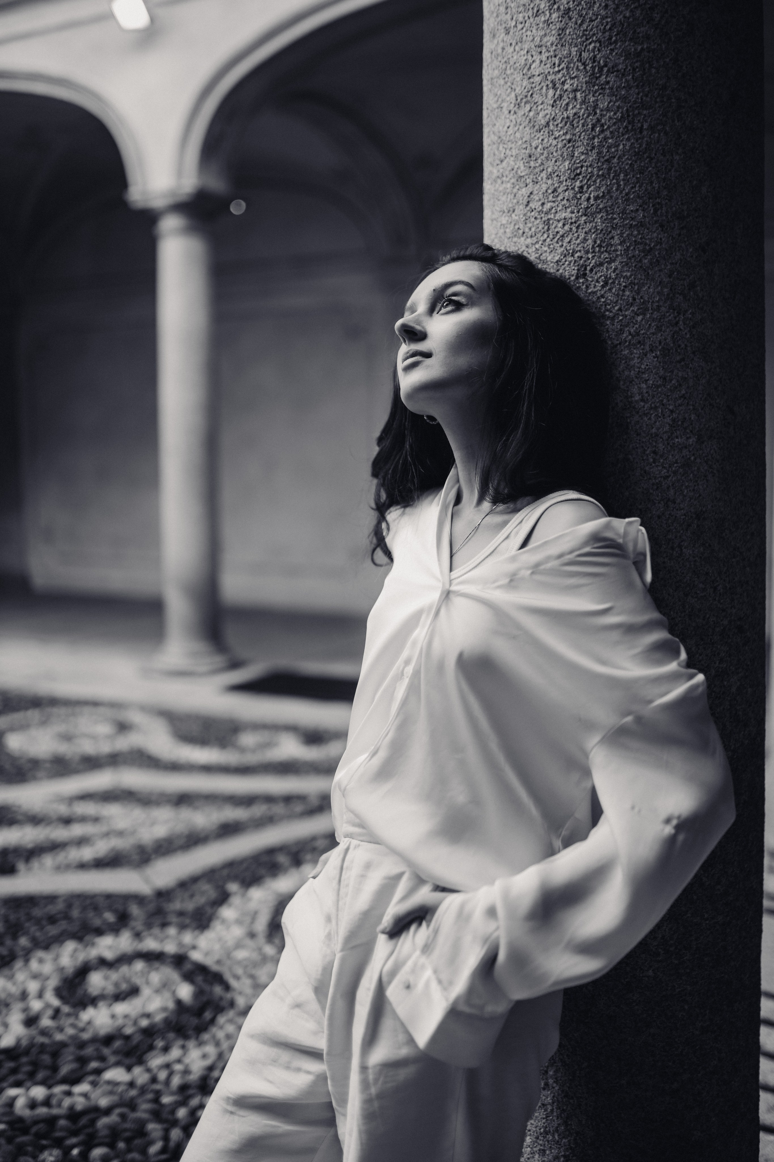 Nastya in Milano. Photographer Vasilisa Gordeeva