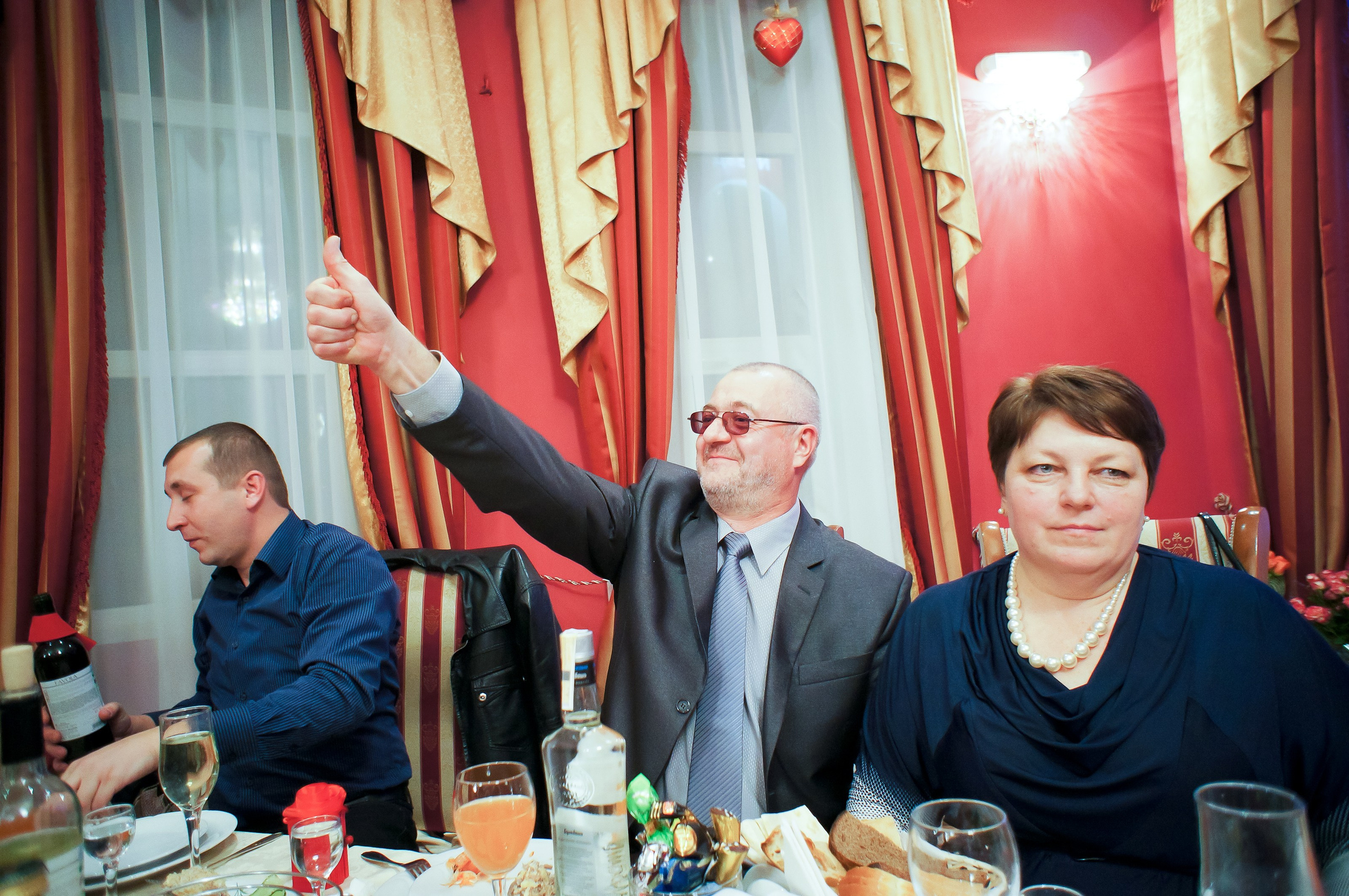 Банкет/Banquet. Максим Матвийченко и Виктория Басова профессионалы своего дела