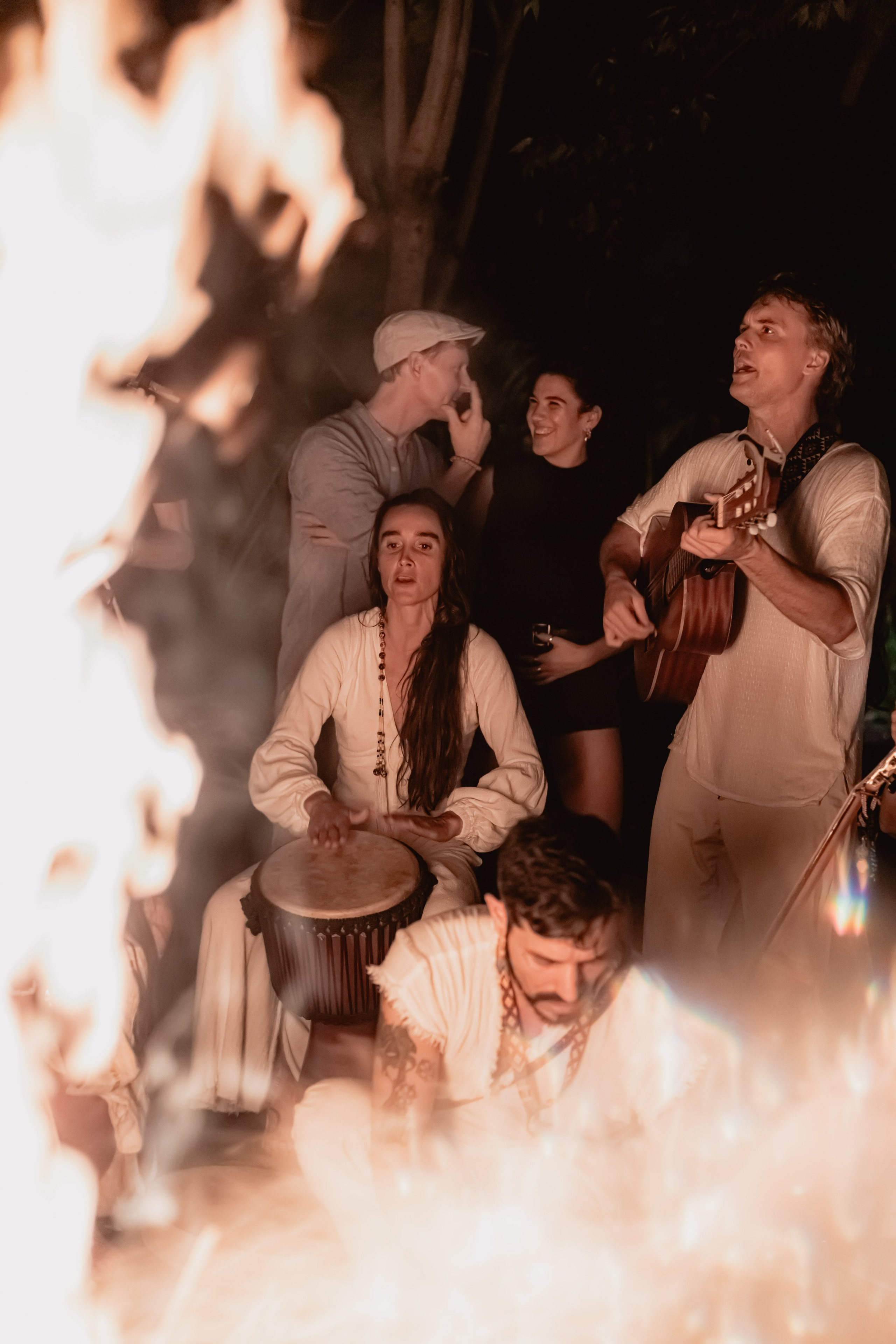 Cacao ceremony Full moon jan w Juan. Mariam Bagdasaryan