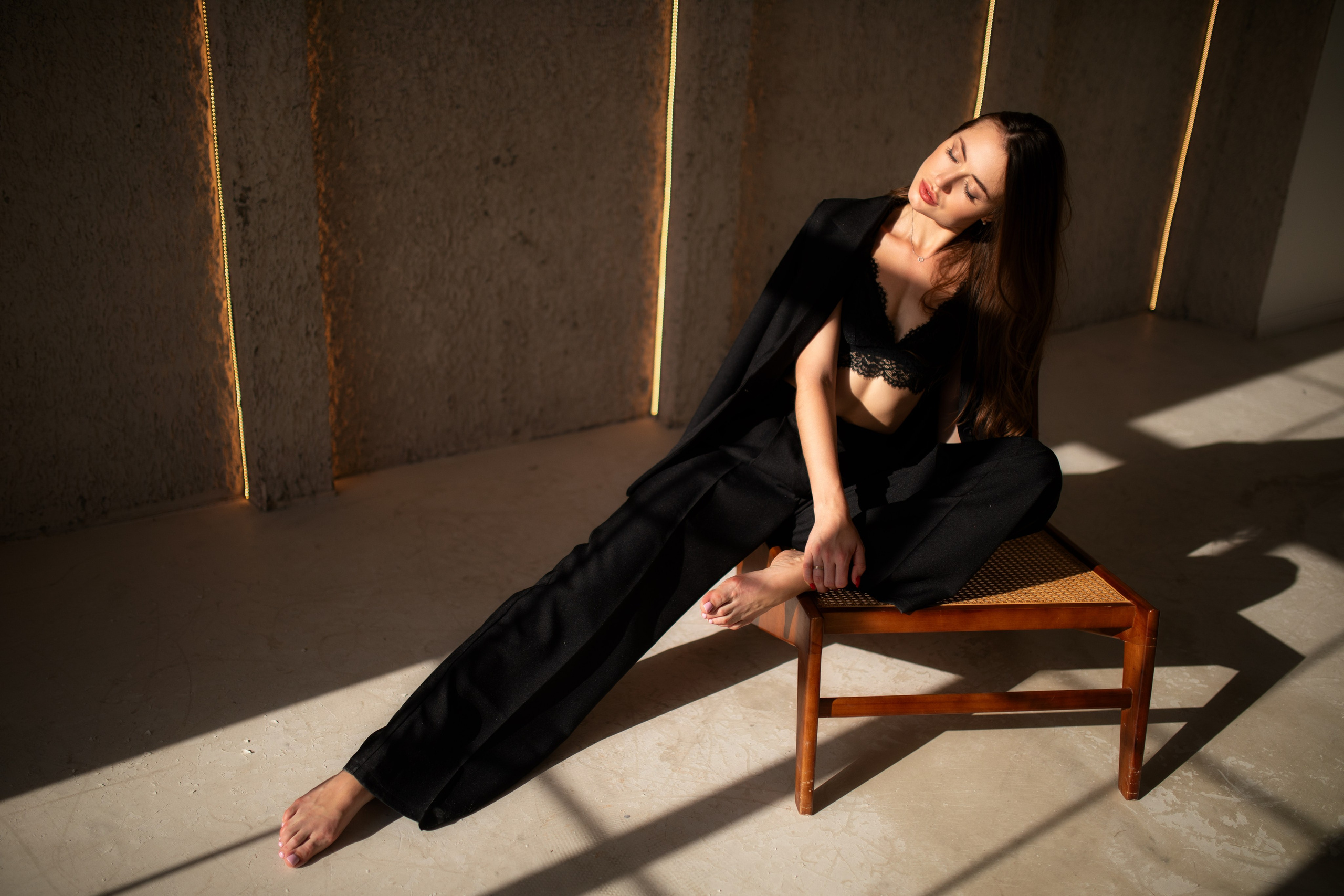 Съемка с Анастасией в интерьерной студии в формате для «себя»