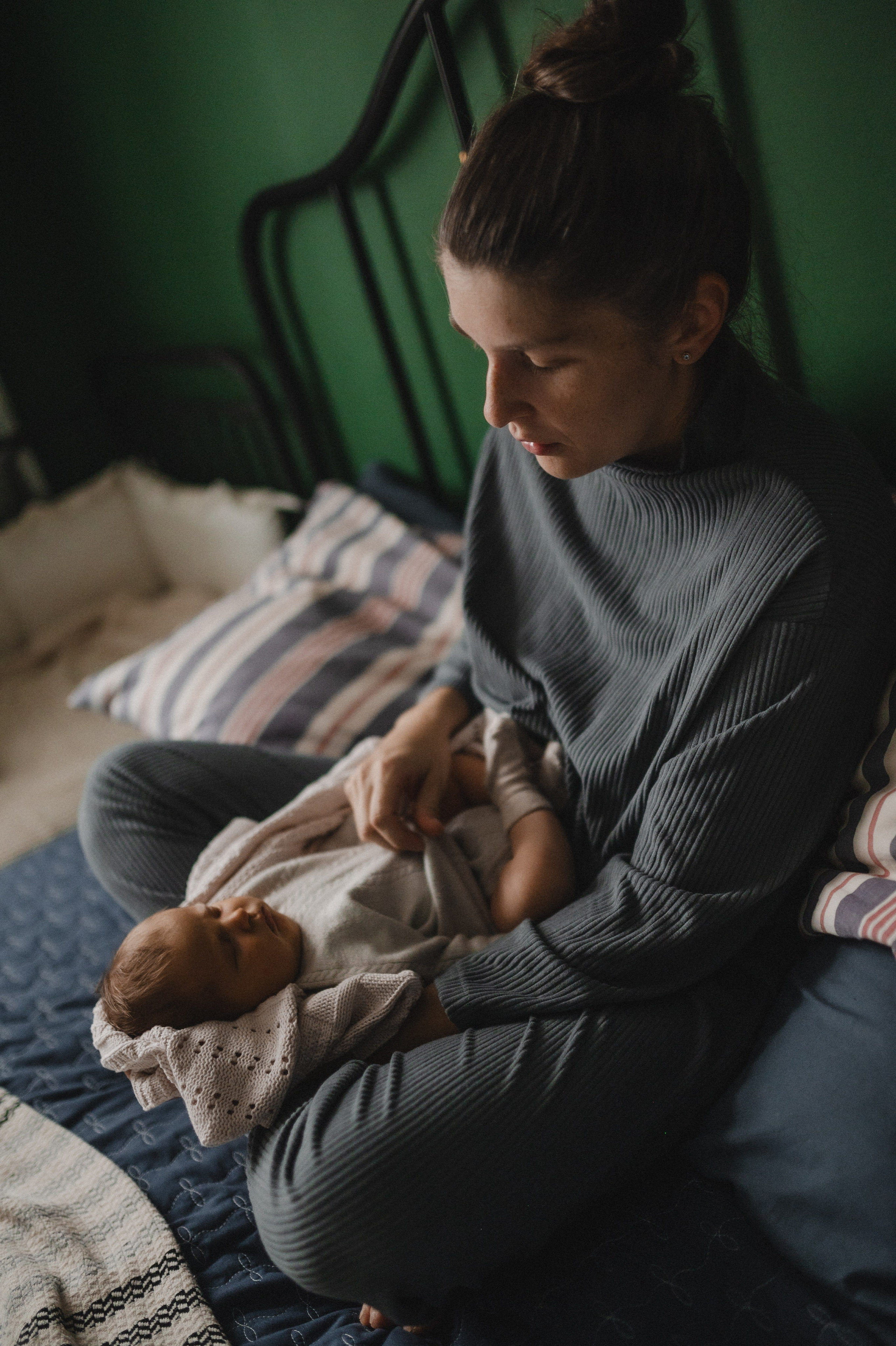 Дима, Нелли, Марк, Нина и Кира дома. Семейный и свадебный lifestyle-фотограф в Москве Мария Петрова