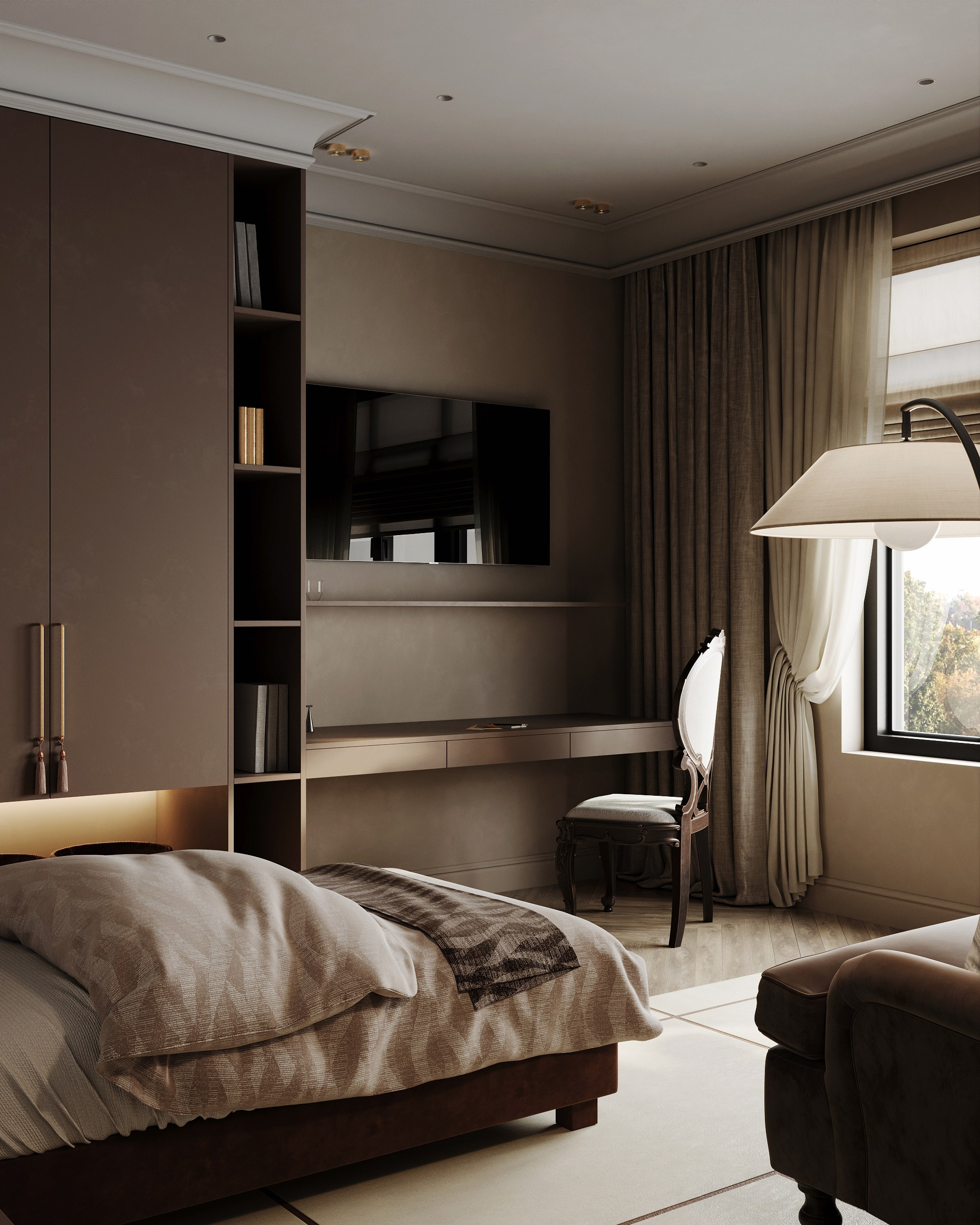 Классические интерьеры. 3D визуализатор Екатерина Минакова