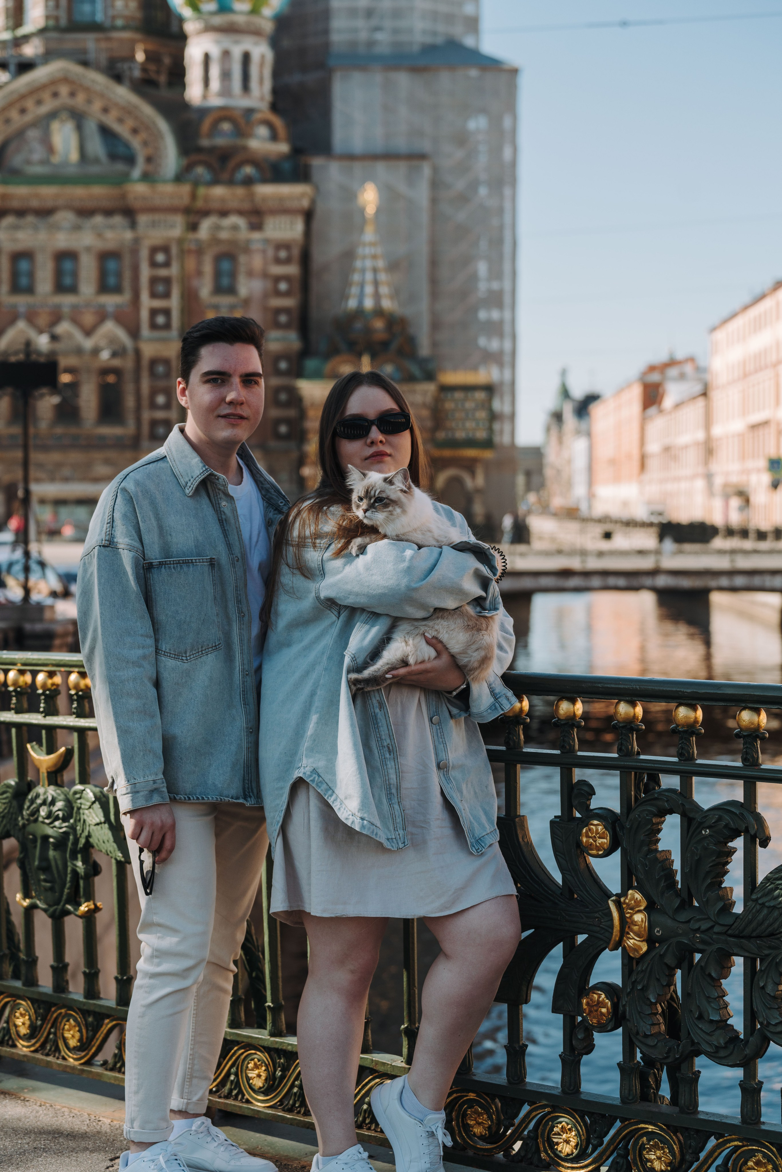 Сильвия, Полина и Никита. Фотограф анималист в Спб недорого Олеся Майорова