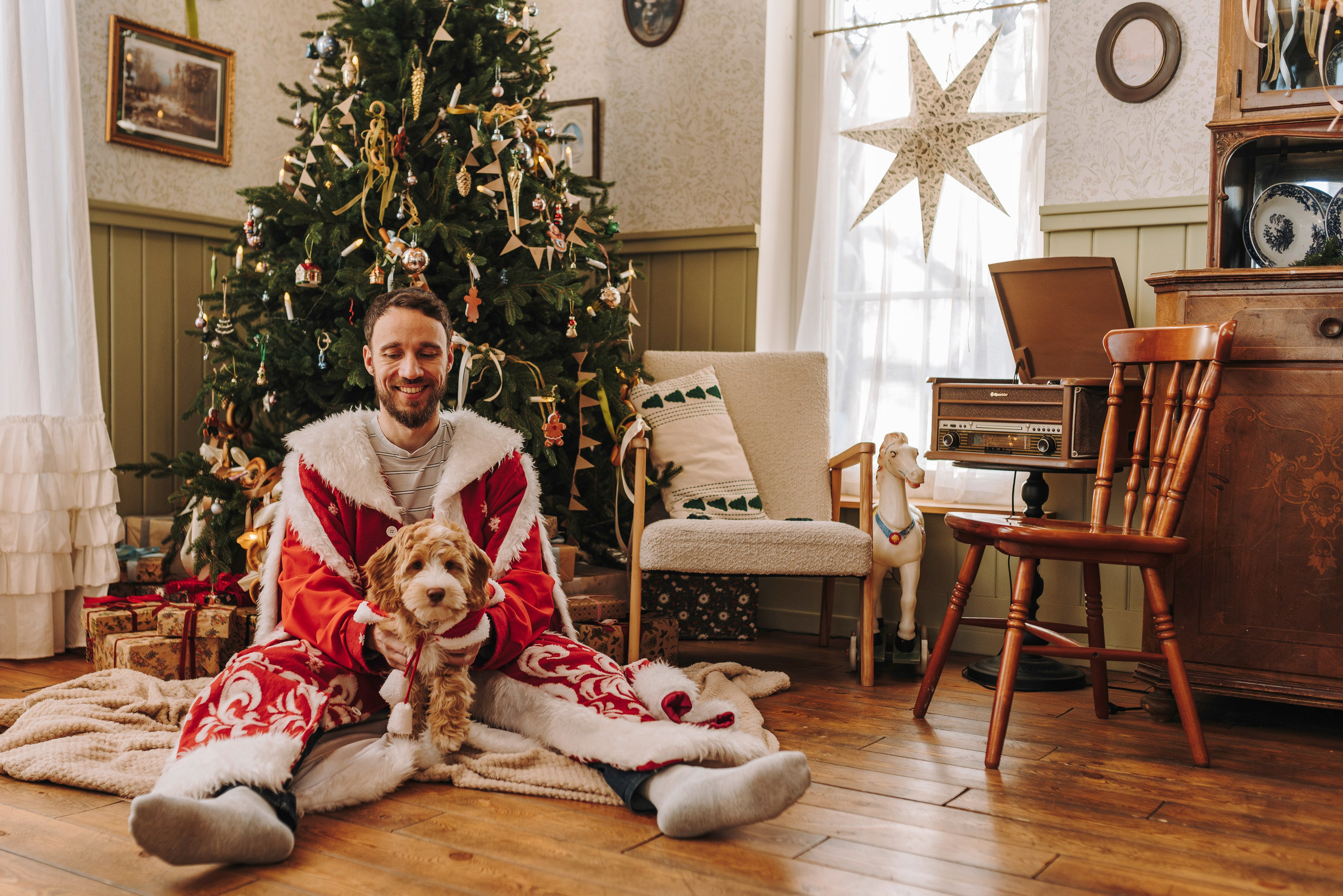 Мёрфи, Таня и Антон. Фотограф анималист в Спб недорого Олеся Майорова
