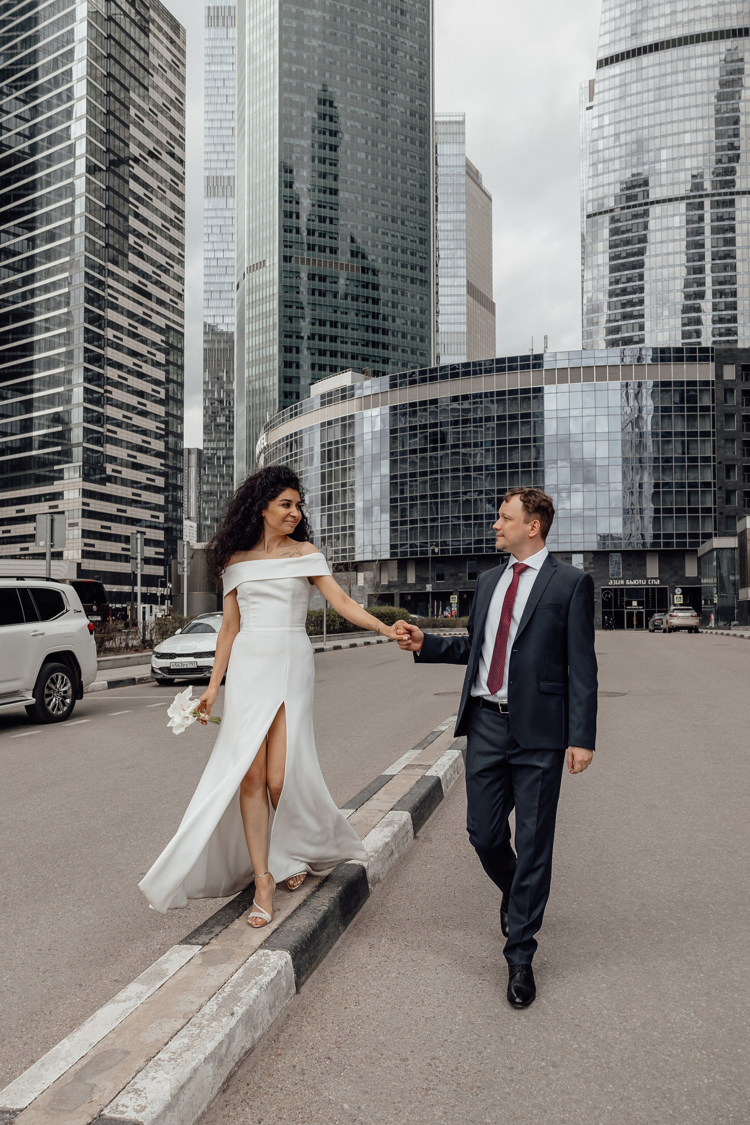 свадебная прогулка москва сити
