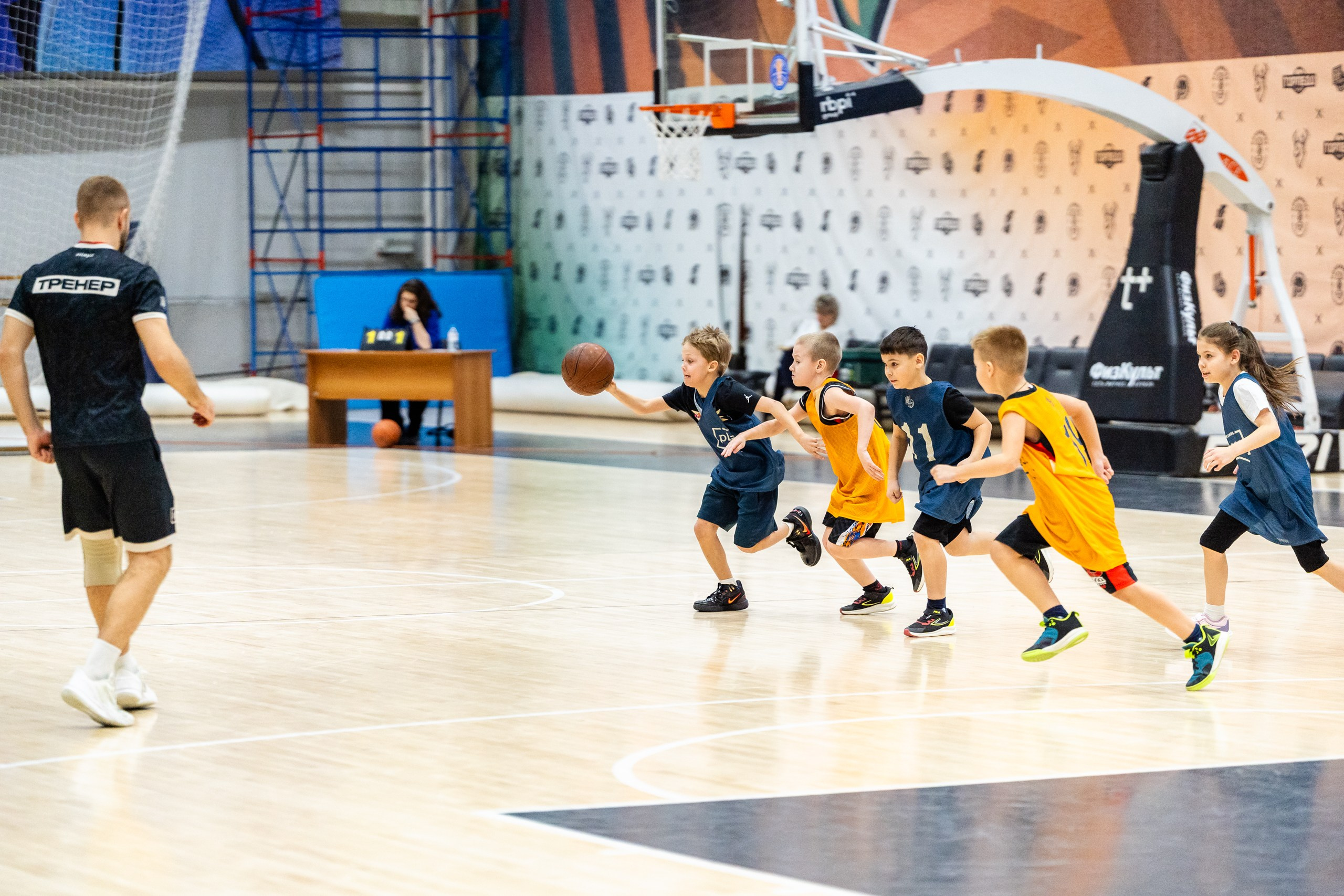 Школа баскетбола. Репортажный и портретный фотограф в Нижнем Новгороде Максим Горшков