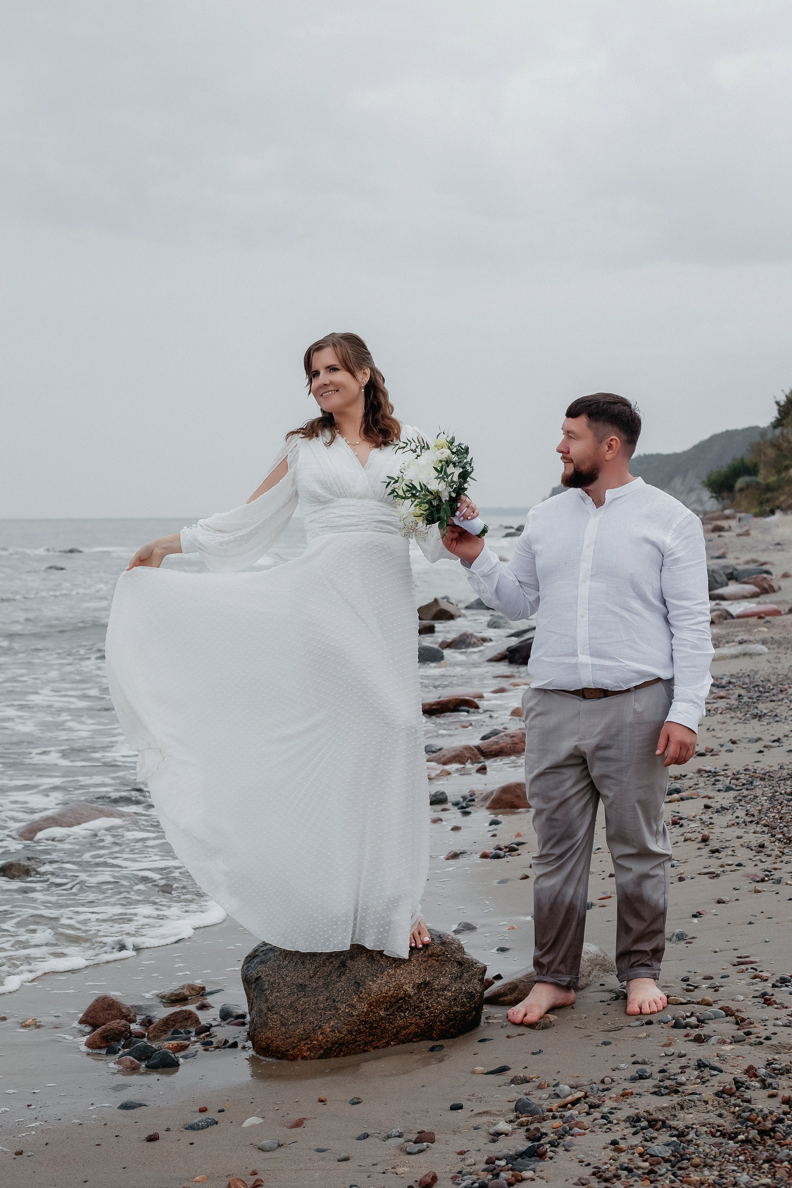 Свадебная съемка на Филинской бухте. Https://malovafoto.ru