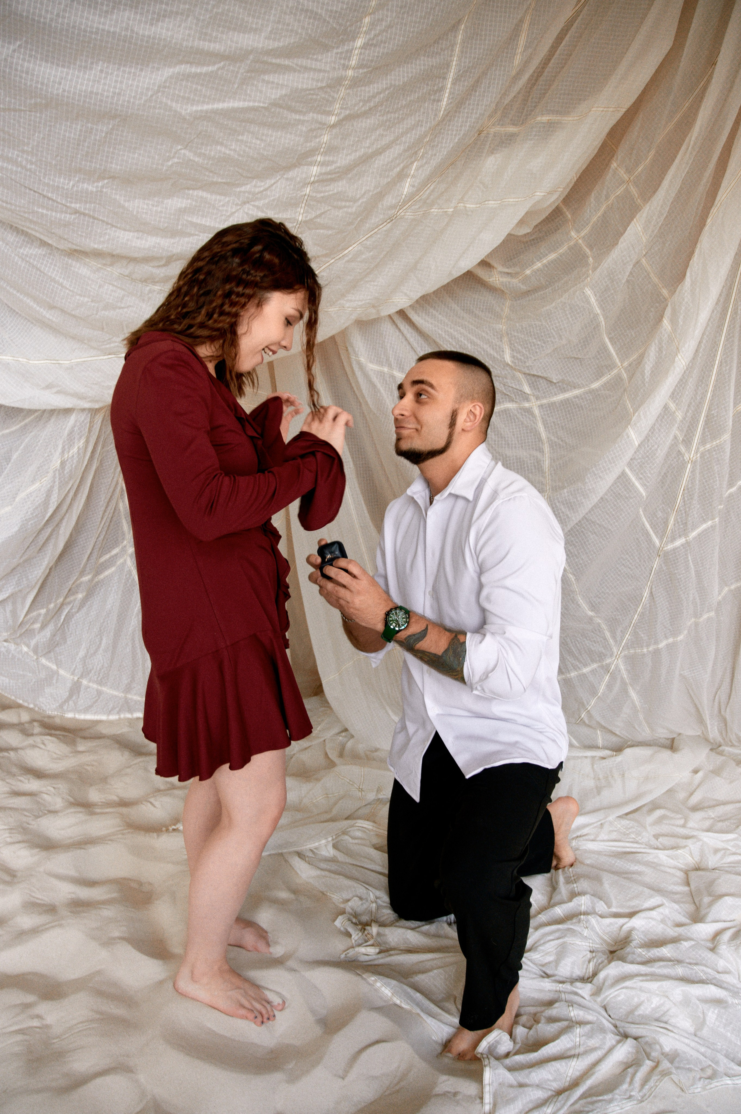 Фотосессия предложения руки и сердца — Новокузнецк