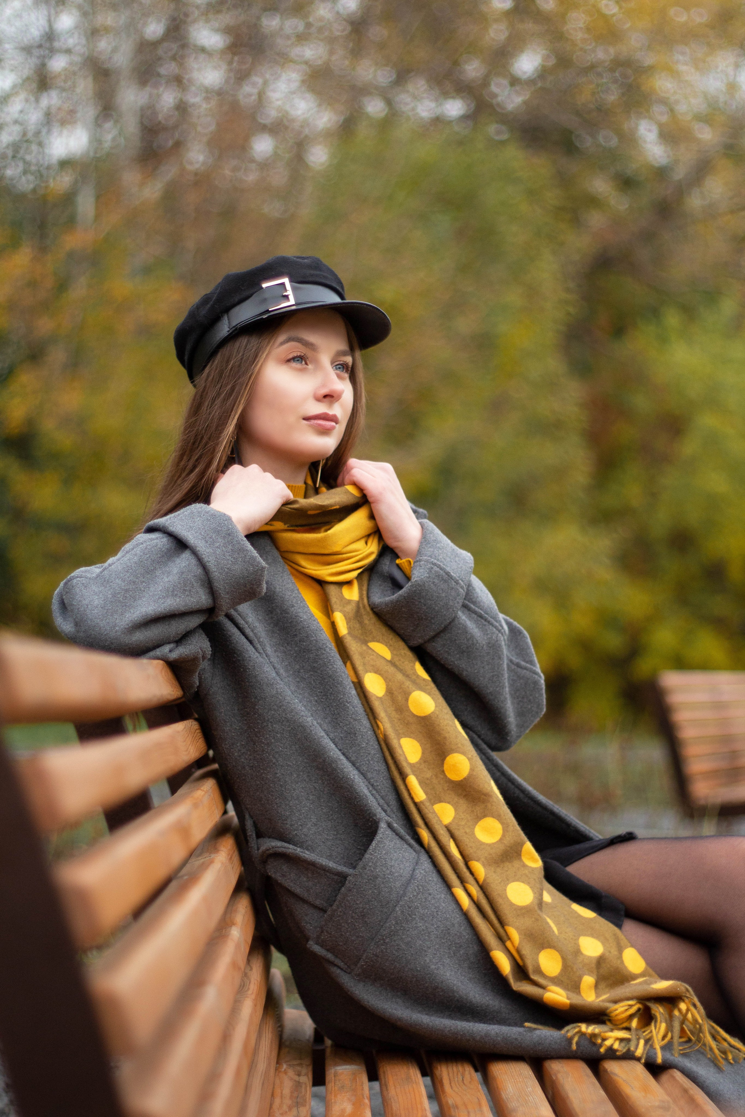 Екатерина осенью в роще. Нечехова Виктория