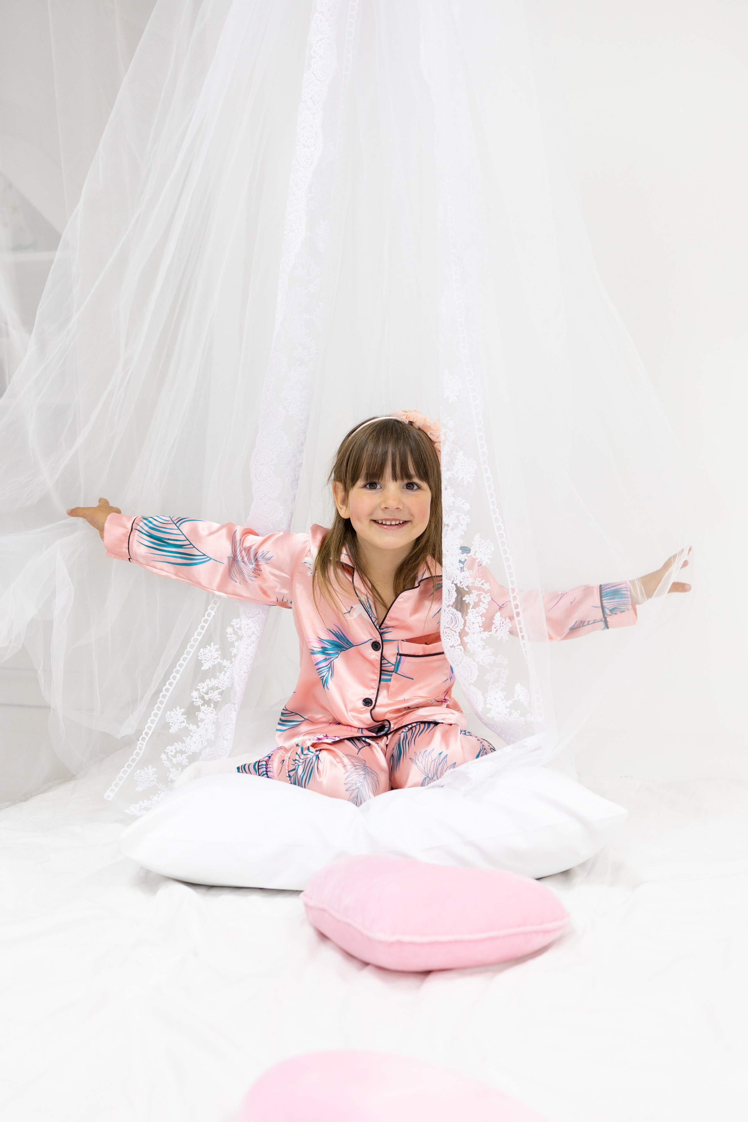 Ксюшенька, 6 лет, с визажистом. Фотограф новорожденных в Нижнем Новгороде Надежда Кадылкина