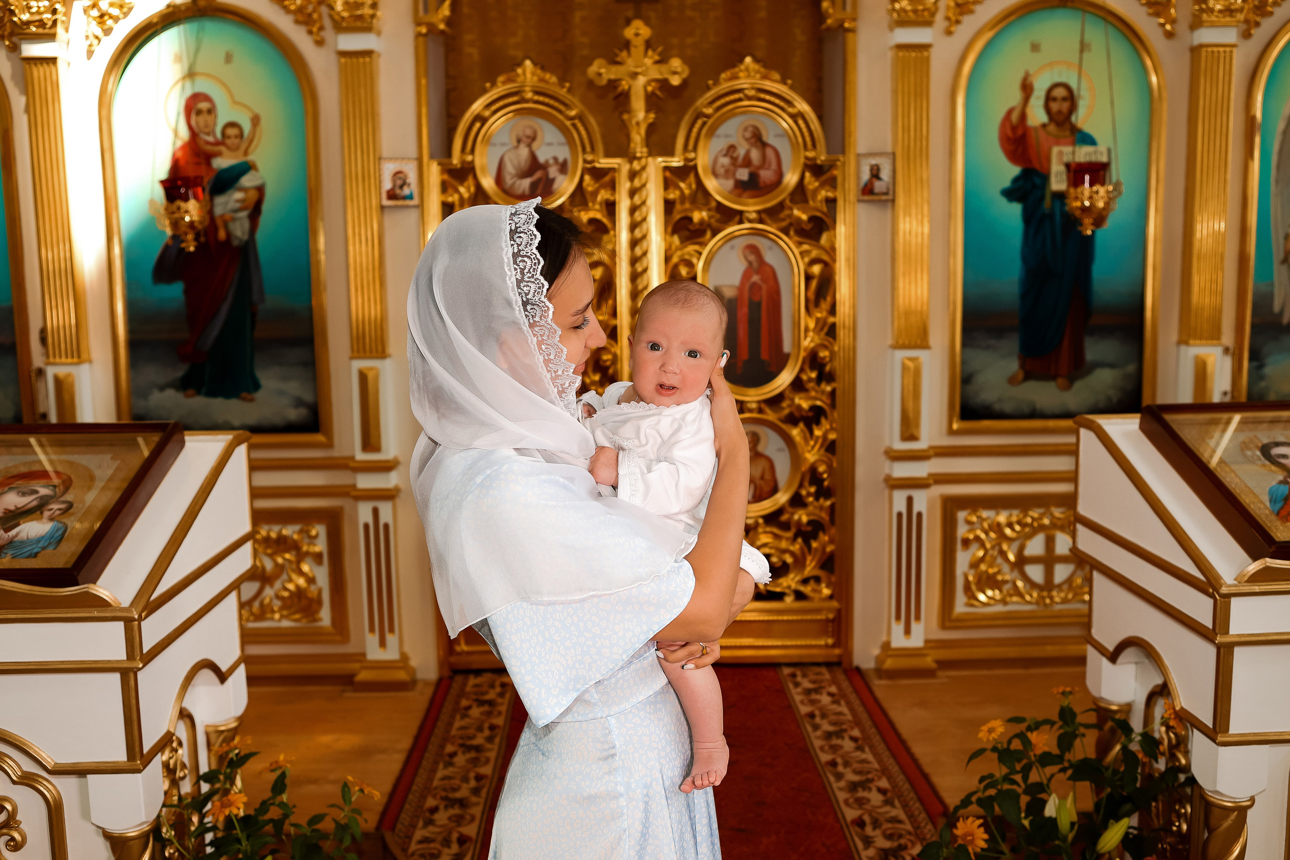 Таинство Крещения Киры. Свадебный фотограф Евгения Фролова г. Каменск-Шахтинский, Донецк, Ростов