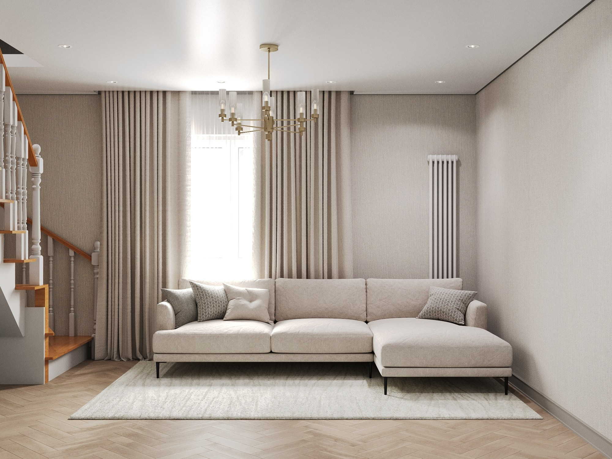 Частный дом в г. Кострома. Руди Мария. Дизайнер интерьера