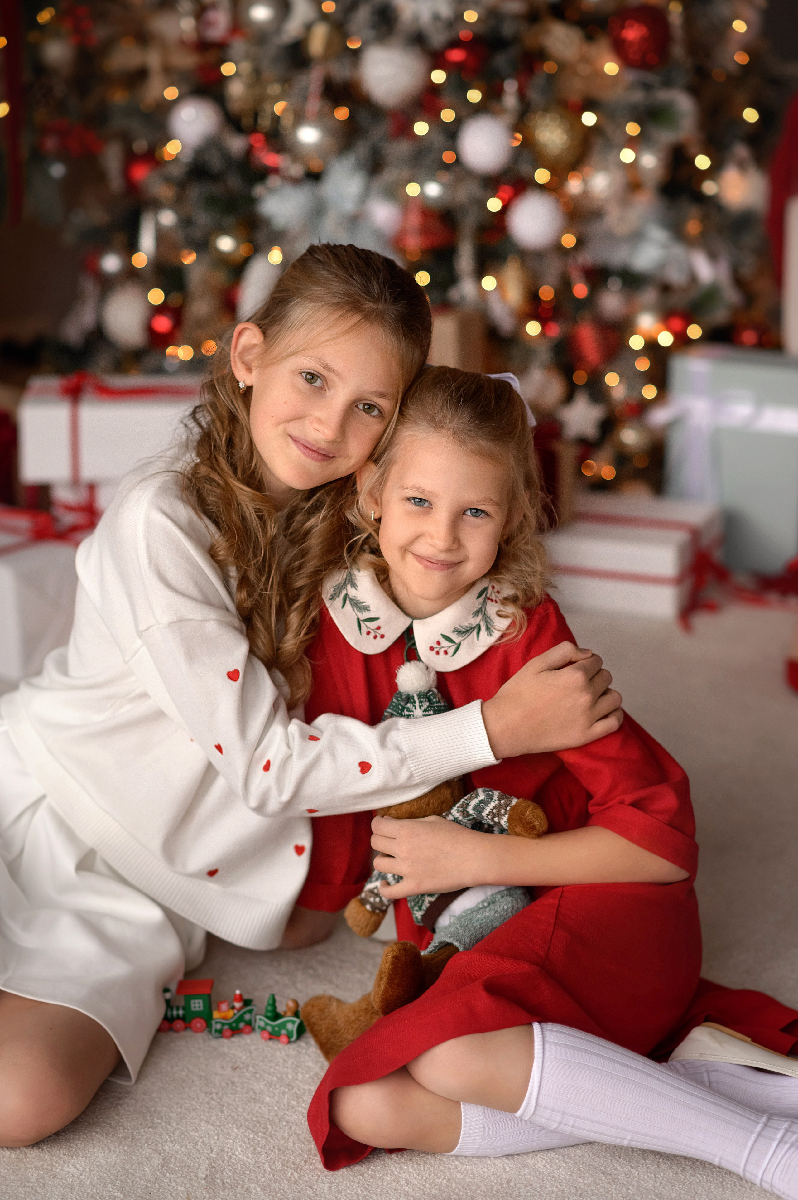 Новогодние студийные. Фотограф на Крещение в Санкт-Петербурге