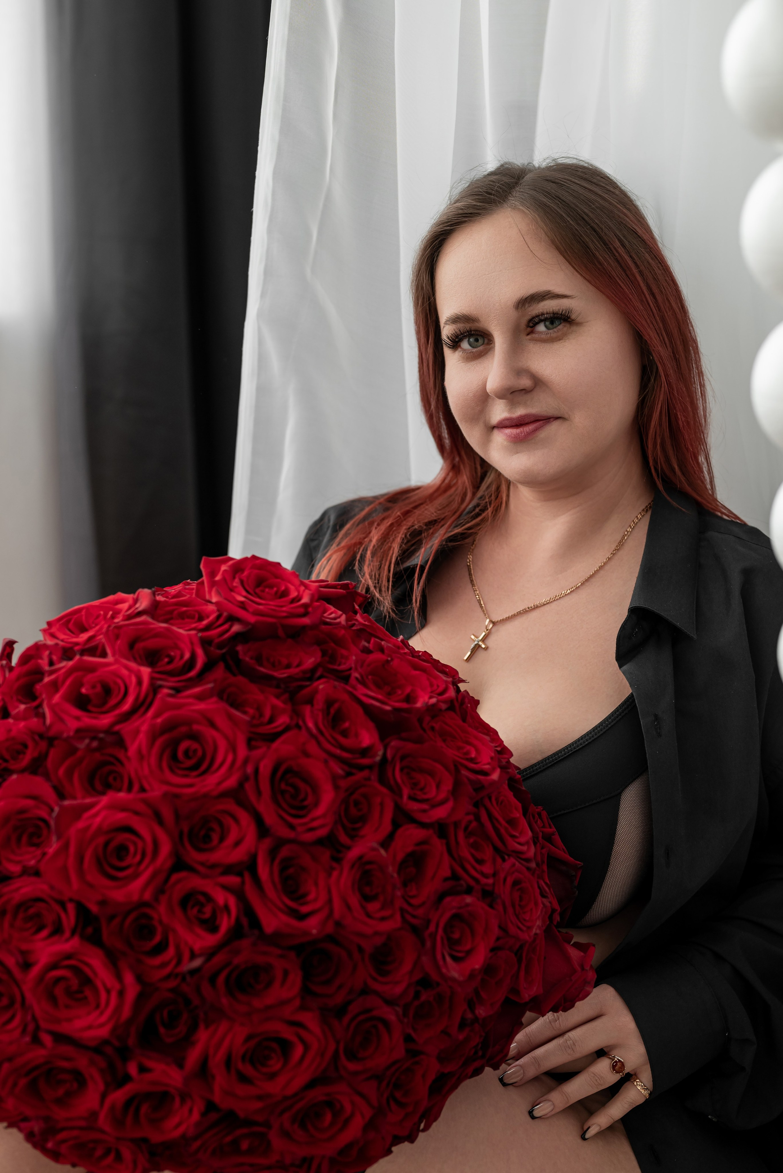 Фотопроект *101 красная роза* 2025 г. Фотограф в городе Салават