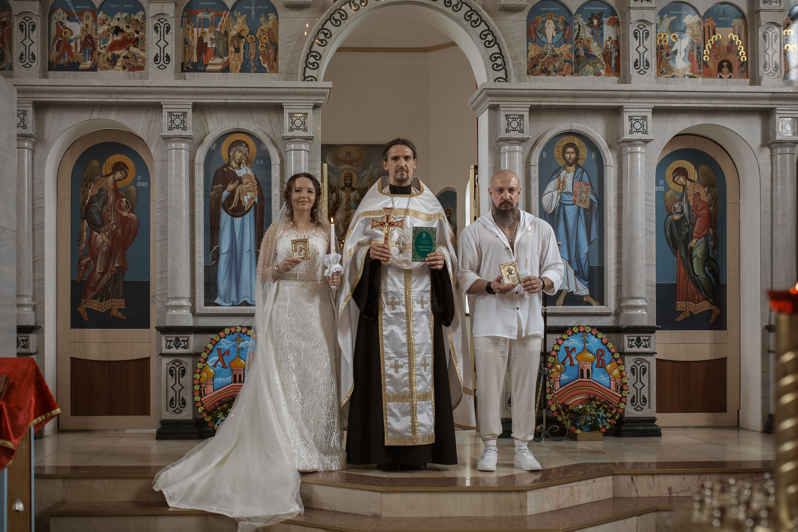 Венчание Алексея и Виктории. Фотограф на Крещение и Венчание в Ташкенте