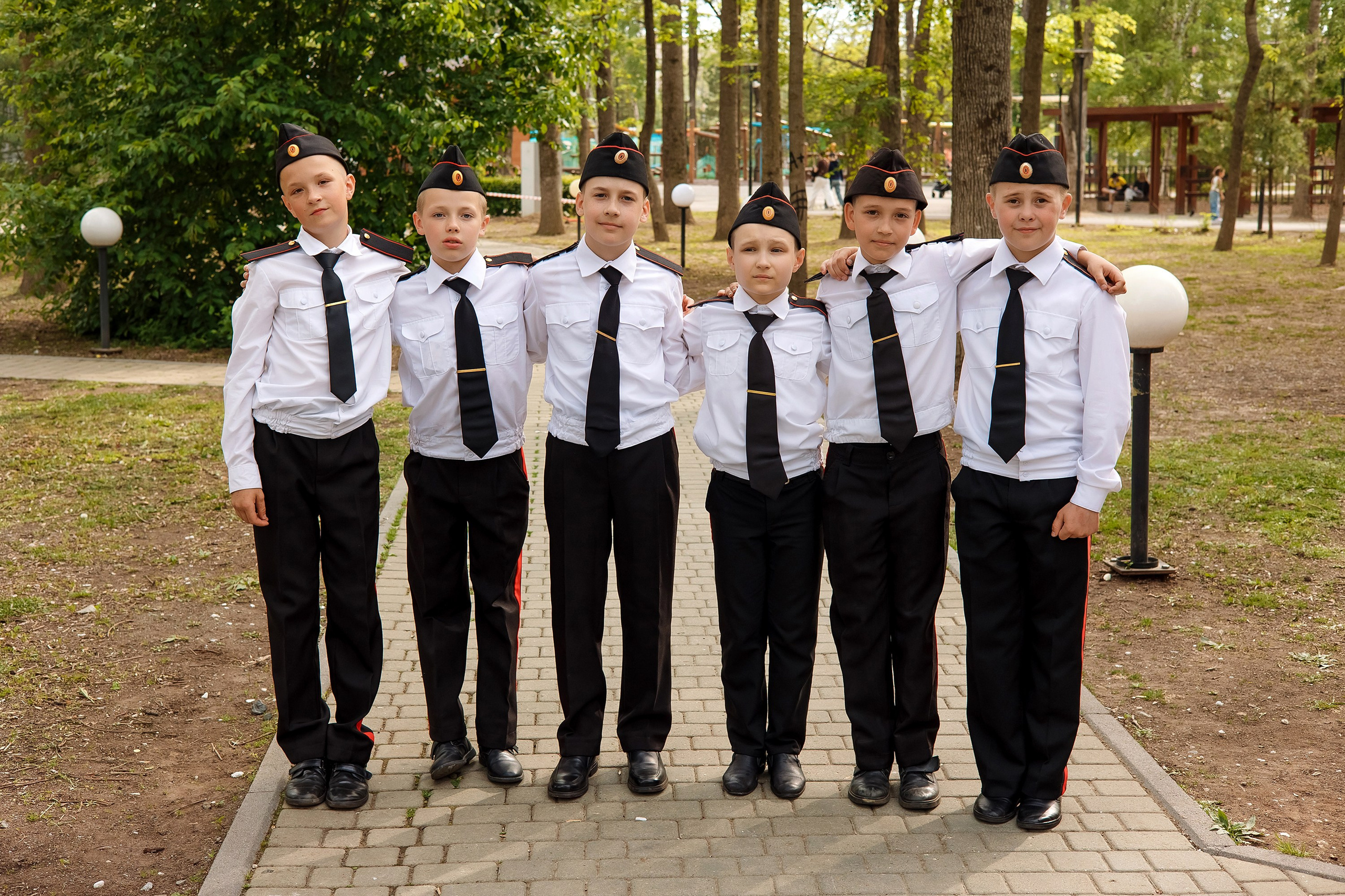 4 класс Кадеты. Фотограф Любовь Корниенко, Примоский край