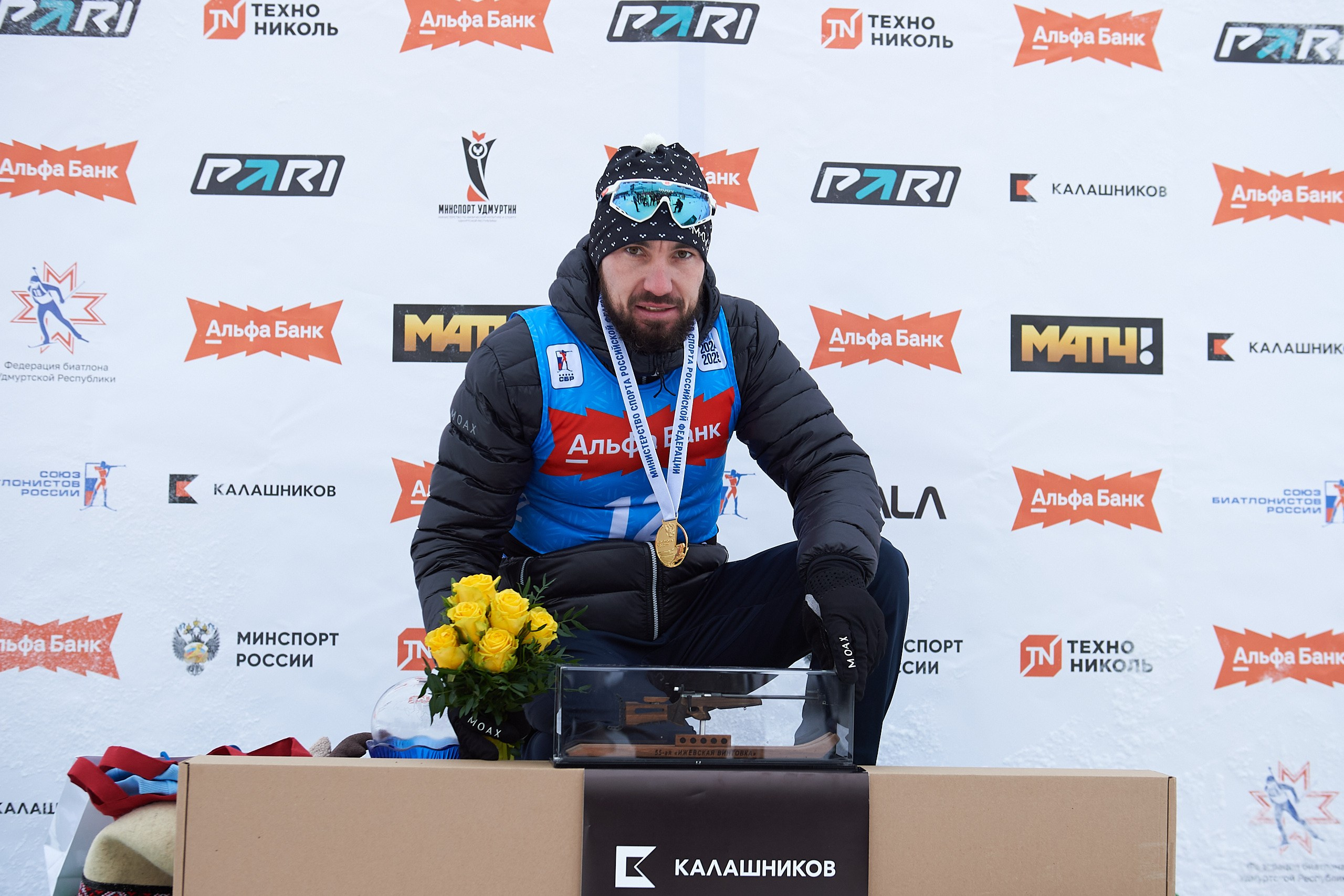 Биатлон. Чемпионат России — 2024/2025, 3-й этап, Ижевск. Ижевская винтовка. Спортивный репортажный фотограф в Ижевске Сергей Мерзляков