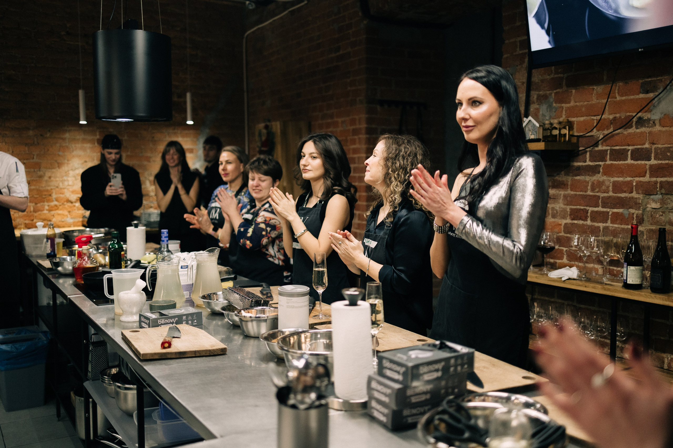 Кулинарный Мастер-класс компании Медок. Фотограф Артем Бросов в Санкт-Петербурге и Дубае