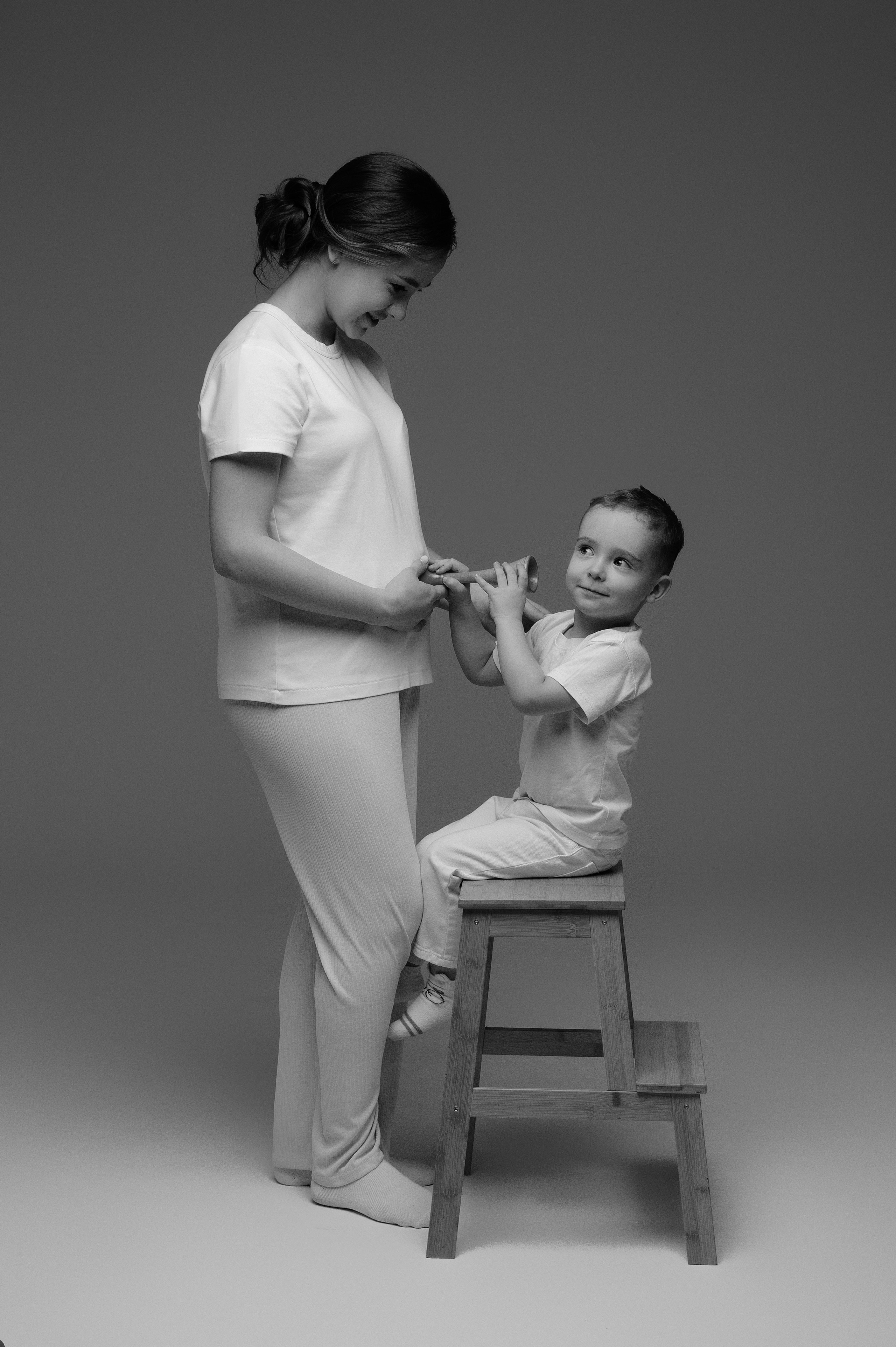 Светлана с семьёй. Фотограф беременности в Екатеринбурге Илона Филатьева