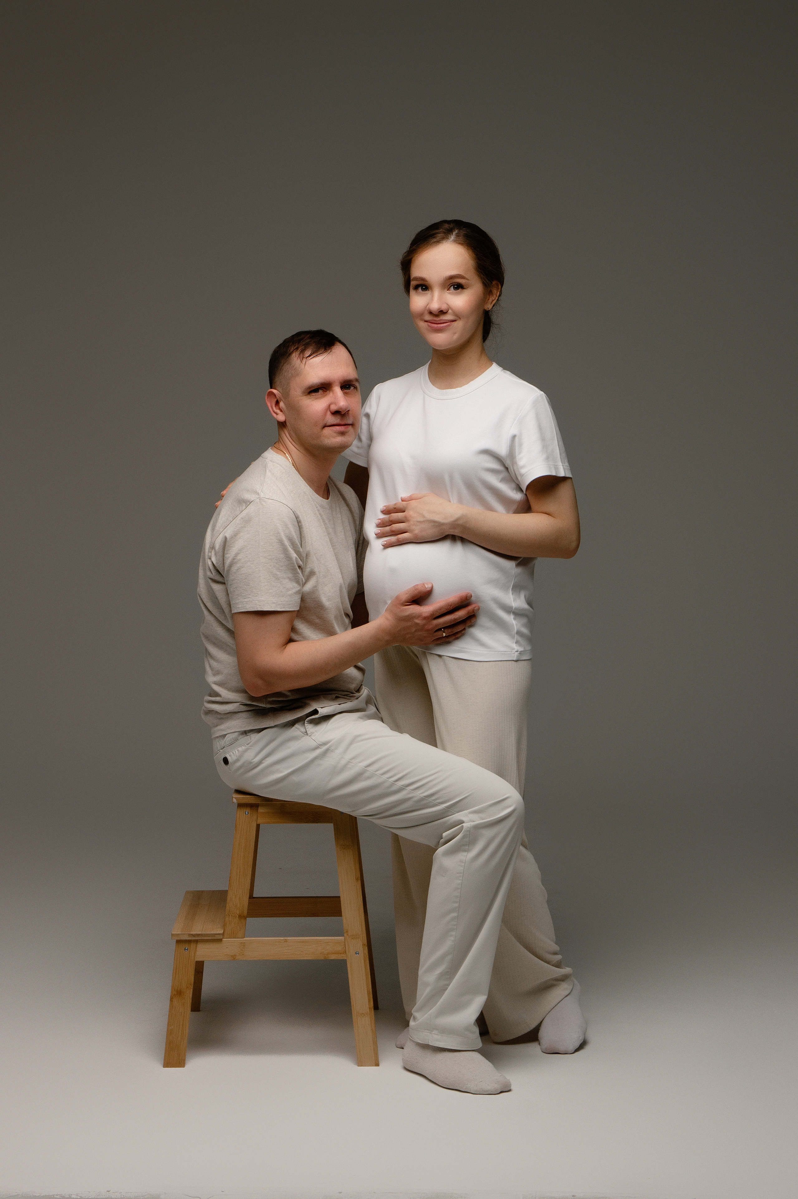 Светлана с семьёй. Фотограф беременности в Екатеринбурге Илона Филатьева