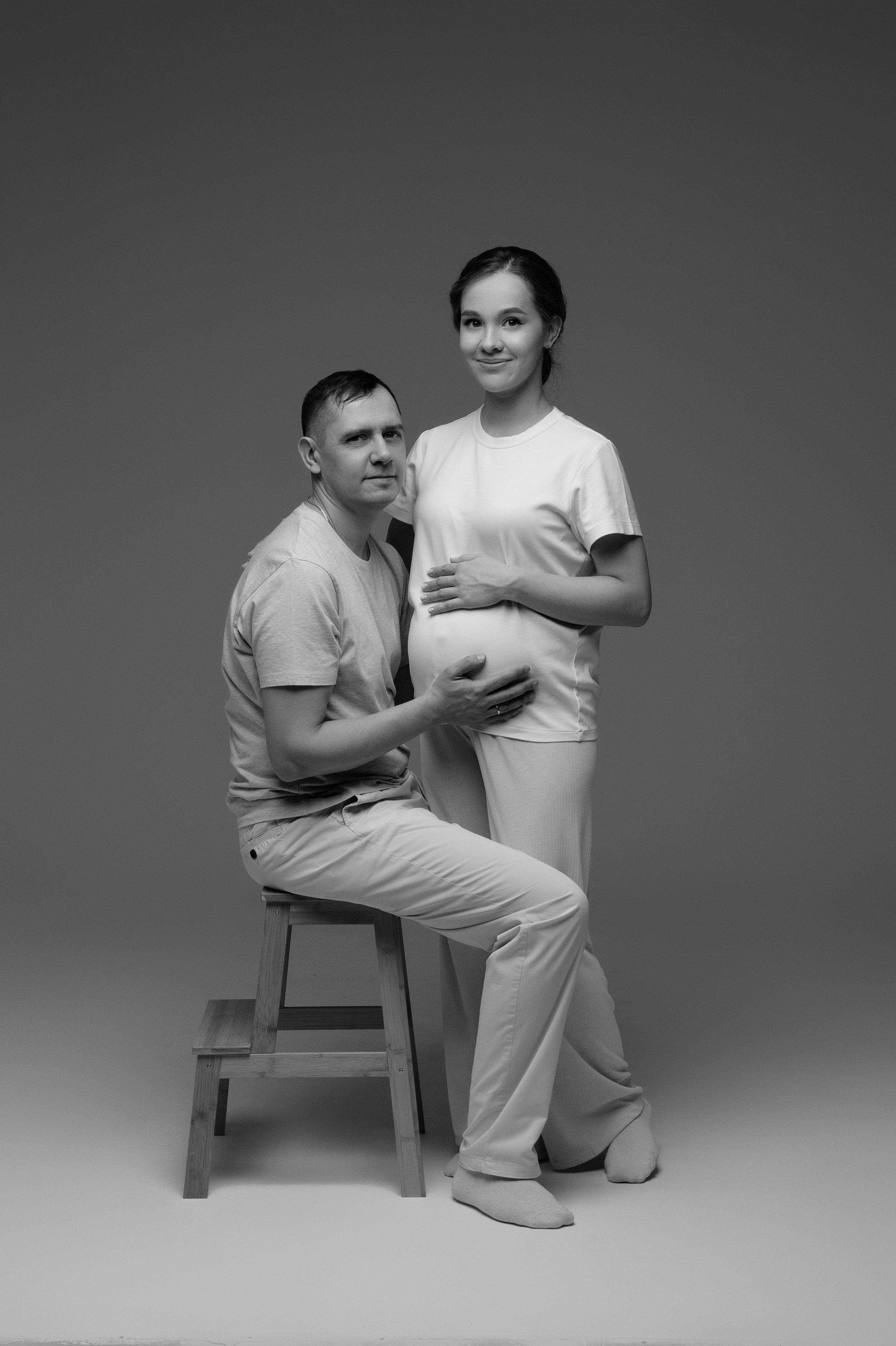 Светлана с семьёй. Фотограф беременности в Екатеринбурге Илона Филатьева