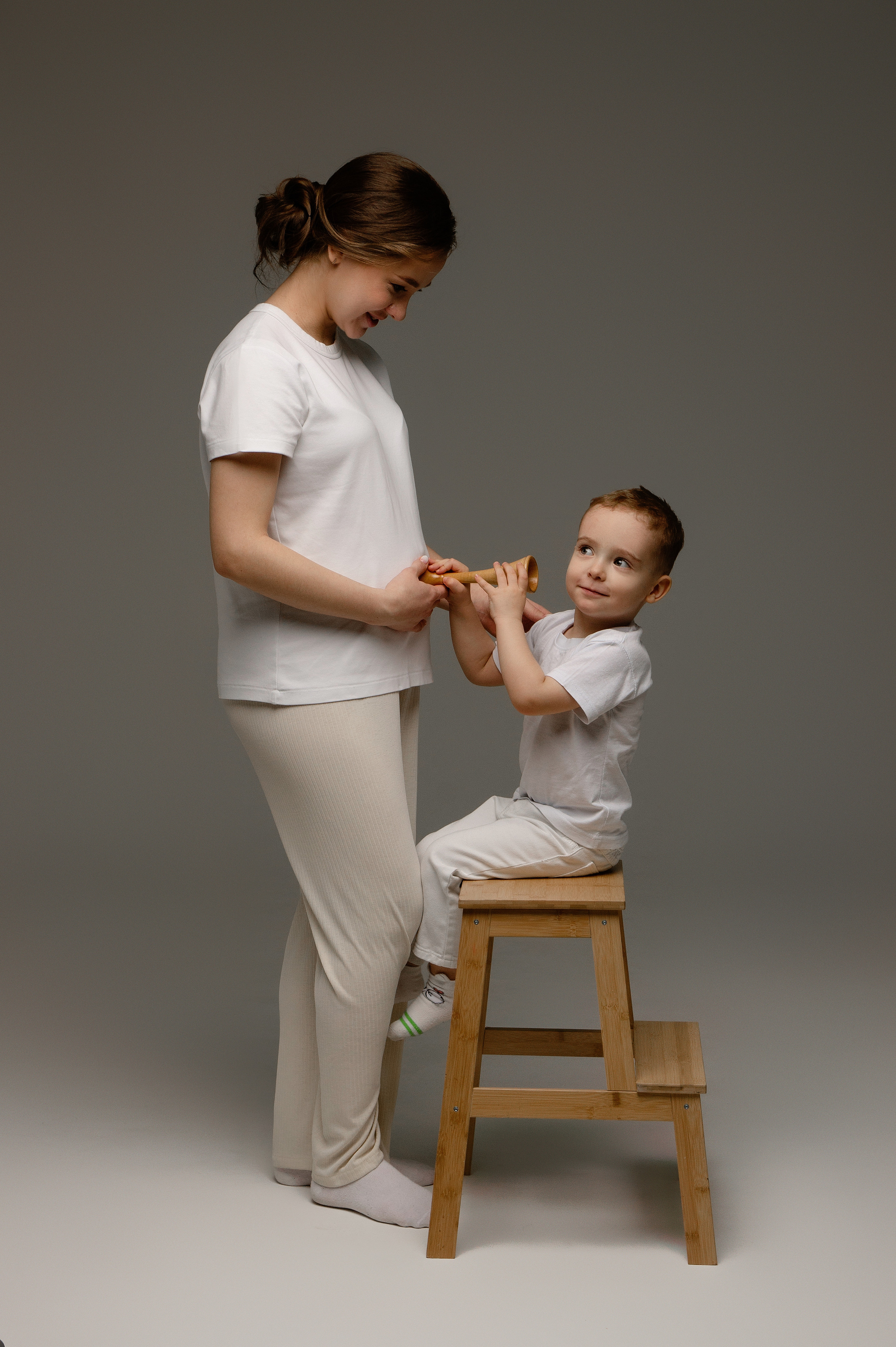 Светлана с семьёй. Фотограф беременности в Екатеринбурге Илона Филатьева
