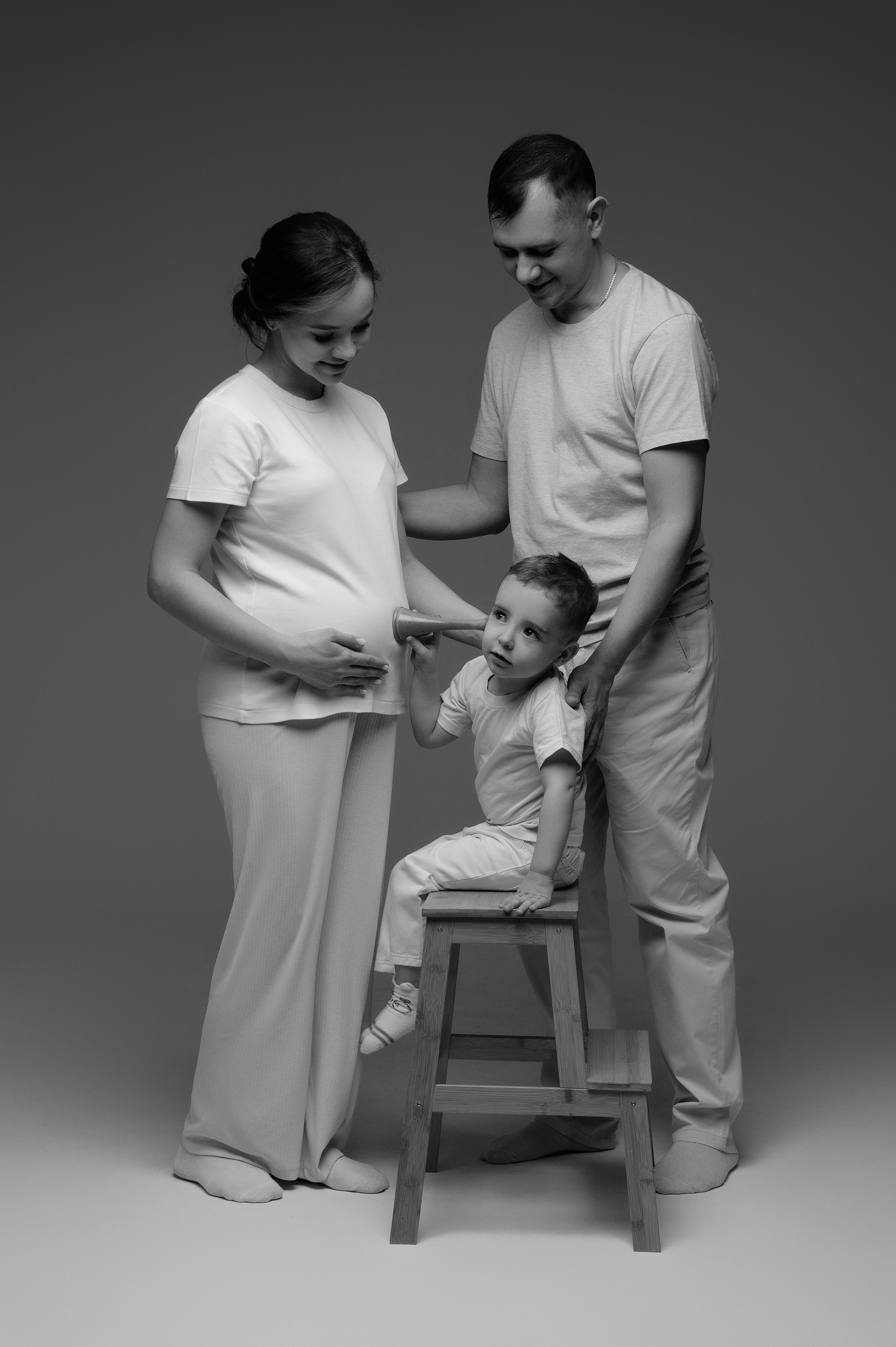 Светлана с семьёй. Фотограф беременности в Екатеринбурге Илона Филатьева