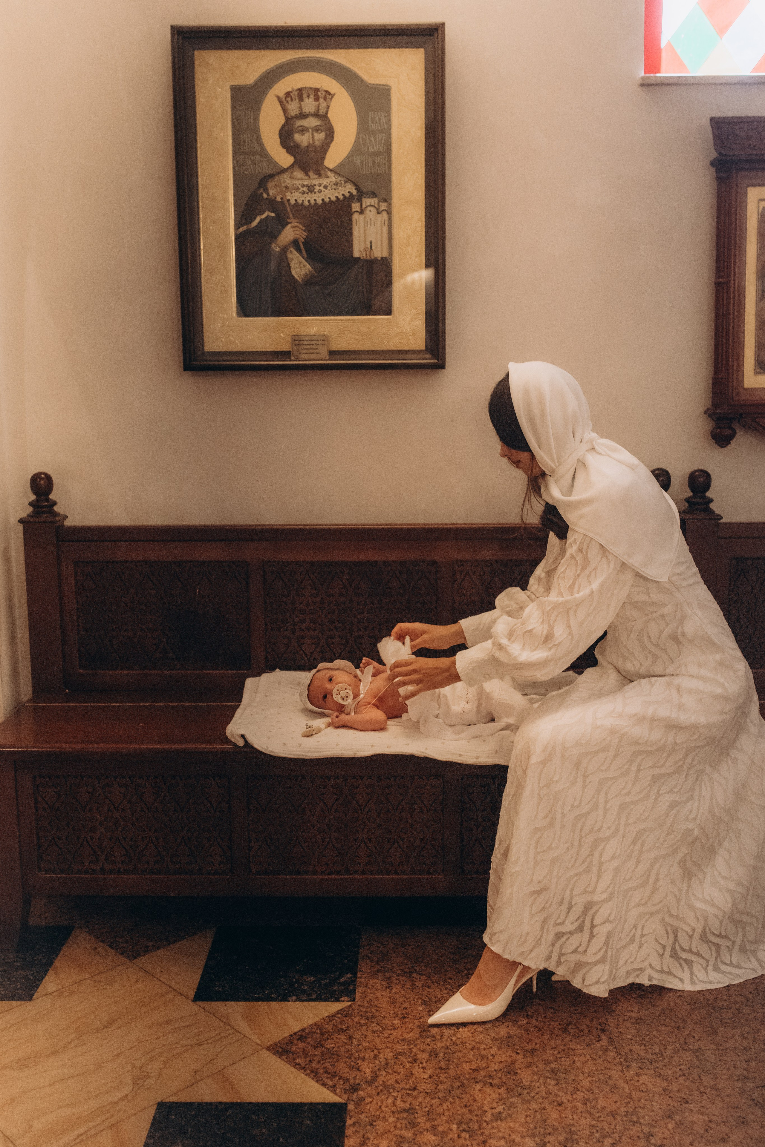 Таинство Крещения Паулины. Семейный фотограф Москва Наталия Осьмакова