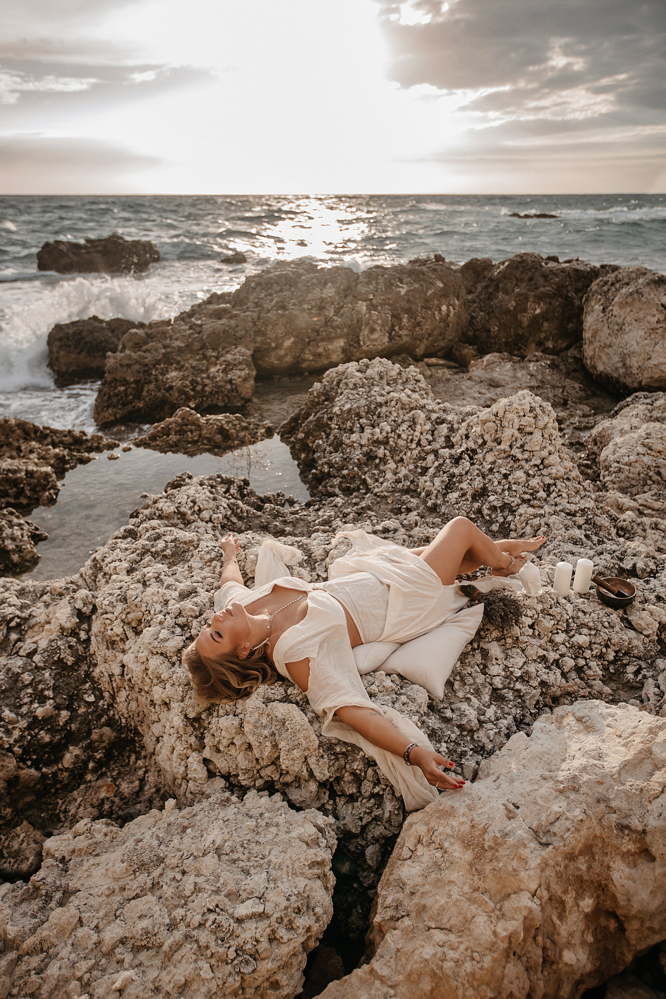 Даша. Голубая бухта. Фотограф Анна Лейман. Севастополь