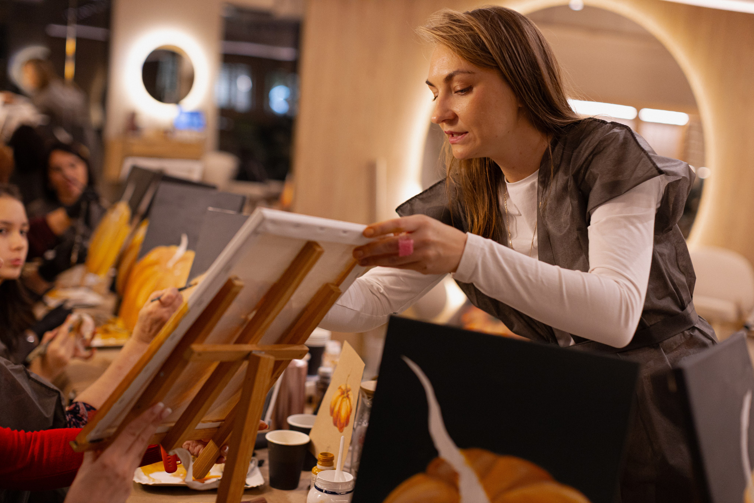 МК Тыква в кафе Здрасте. Анастасия Ракчеева Художник